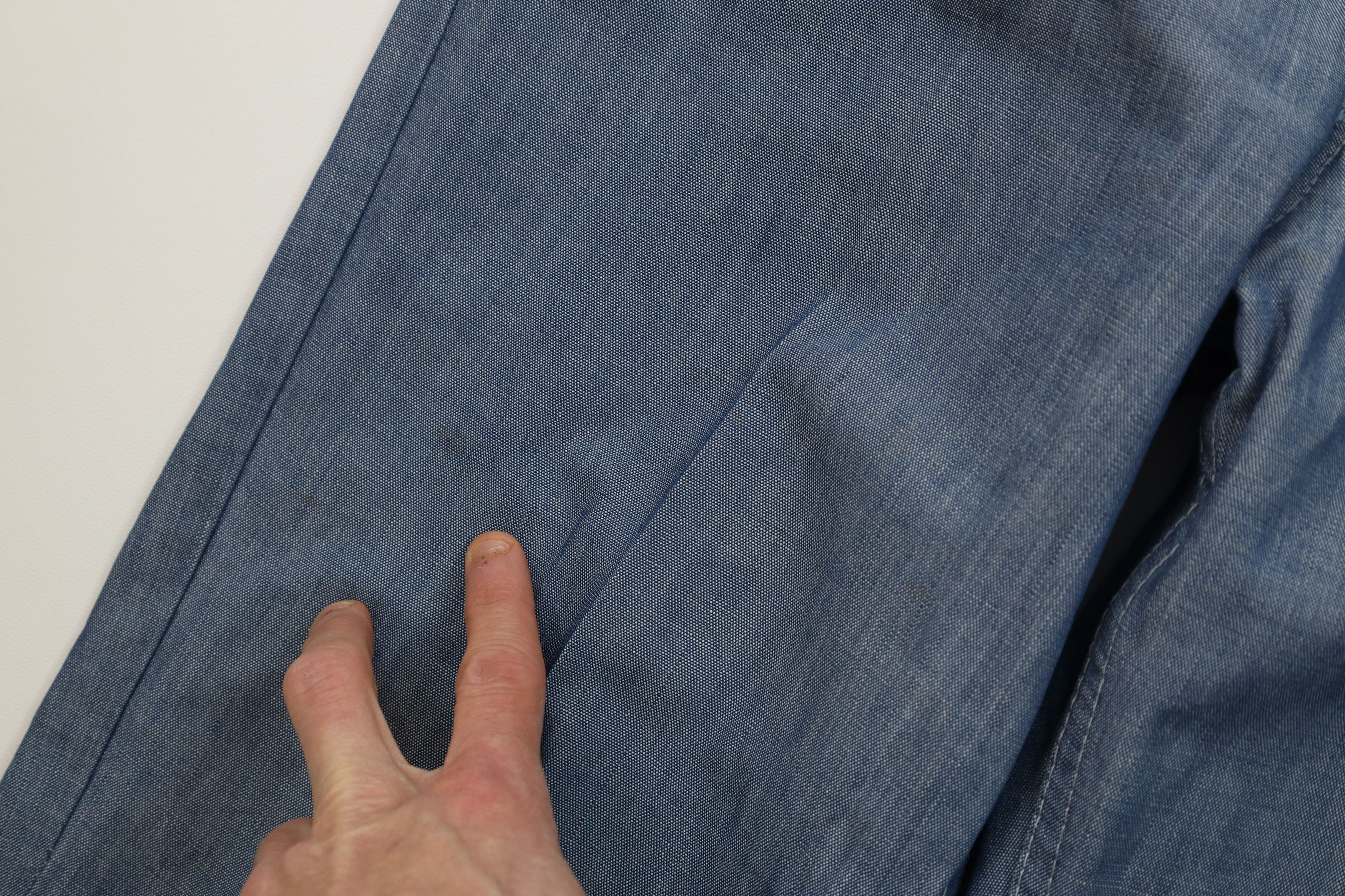 Vintage Vintage 60s Streetwear Chambray Flared Wide Leg Jeans USA Size US 34 / EU 50 - 9 Thumbnail
