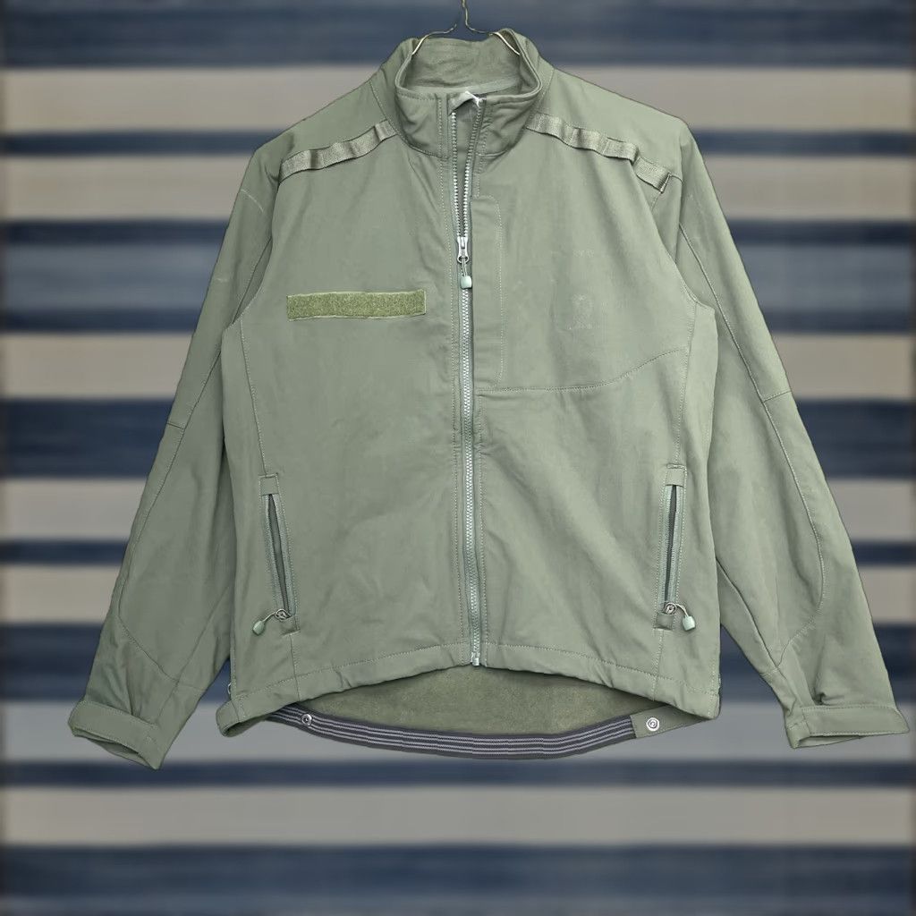 Vintage Horace Jacket Mens Small Green Soft Shell Full Zip Nylon Outdoors Workwear y2k Size US S / EU 44-46 / 1 - 1 Thumbnail
