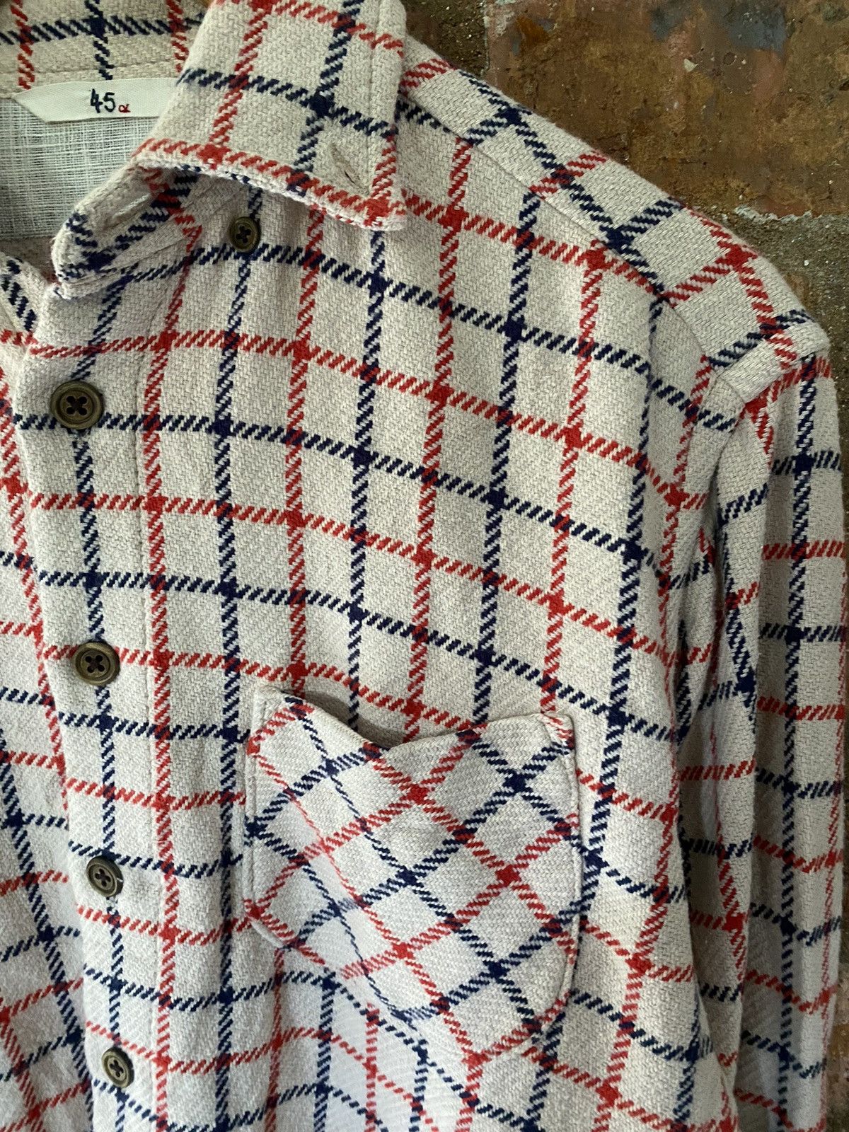 45rpm AW13 45RPM checked flannel Size US L / EU 52-54 / 3 - 5 Thumbnail