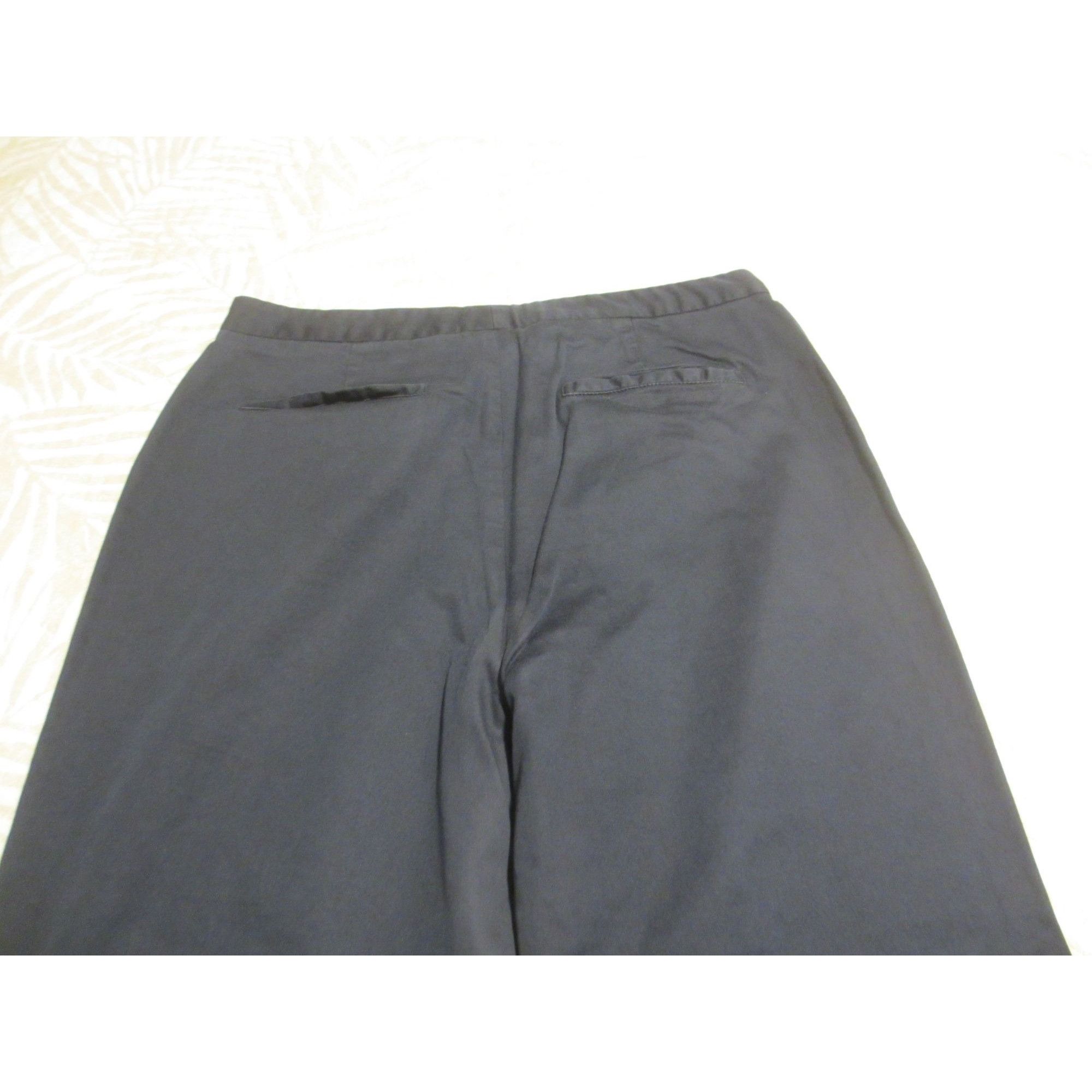 Banana Republic Banana Republic Womens Stretch Navy Trousers Size 10 Made In Size 32" / US 10 / IT 46 - 3 Thumbnail