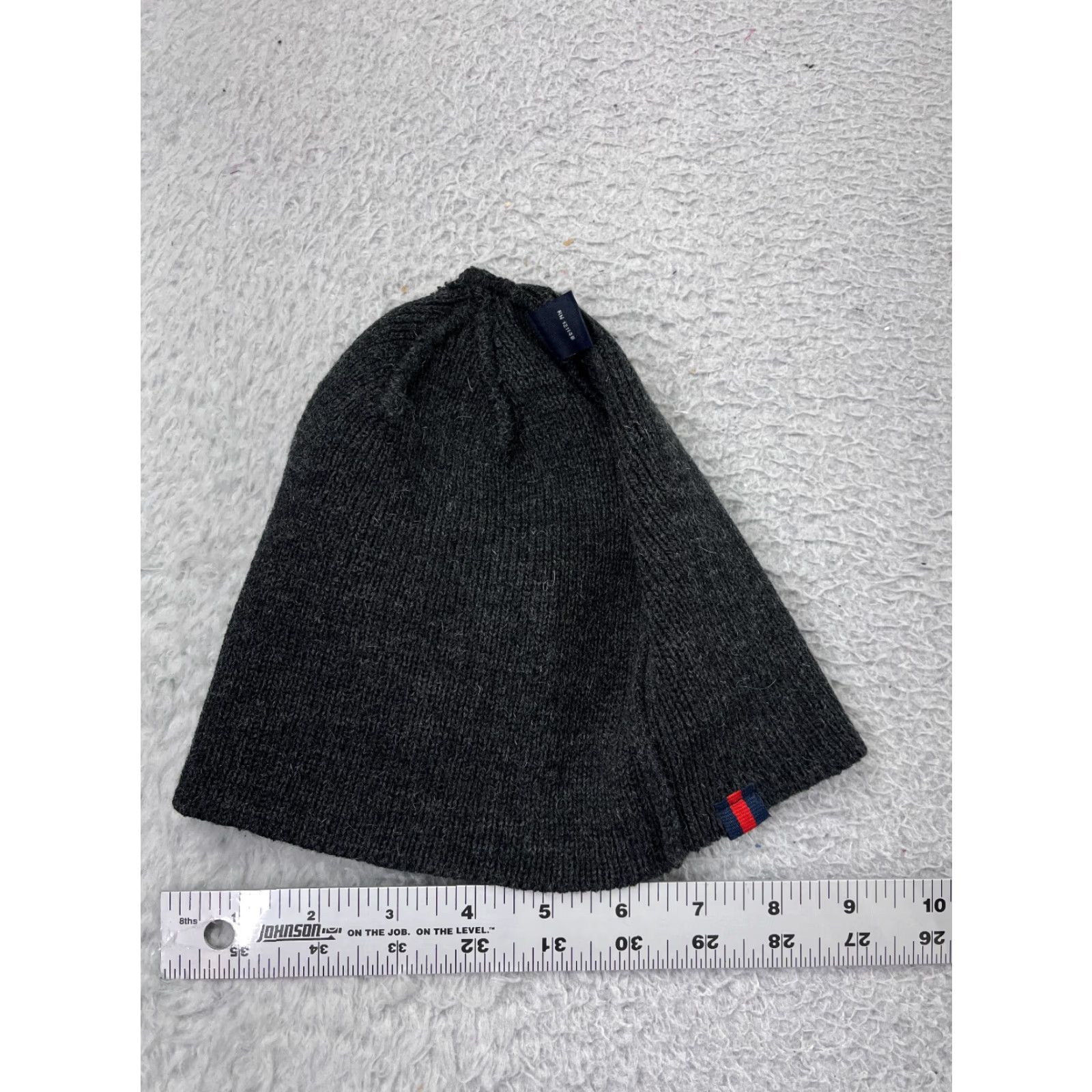 Vintage Beanie Beanie Hat/Cap Adults One Size Black Knit Wool Acrylic Blend Bula Ski Logo 90s Mens Size ONE SIZE - 5 Thumbnail