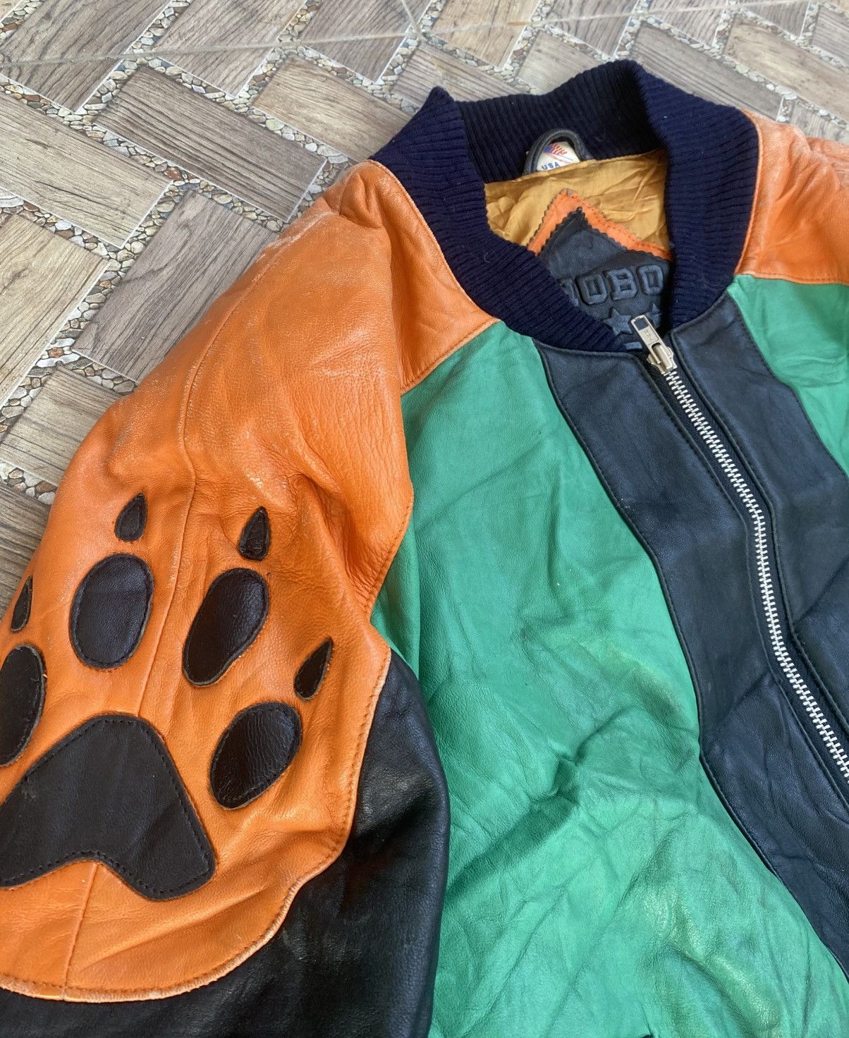 michael hoban wolf leather jacket