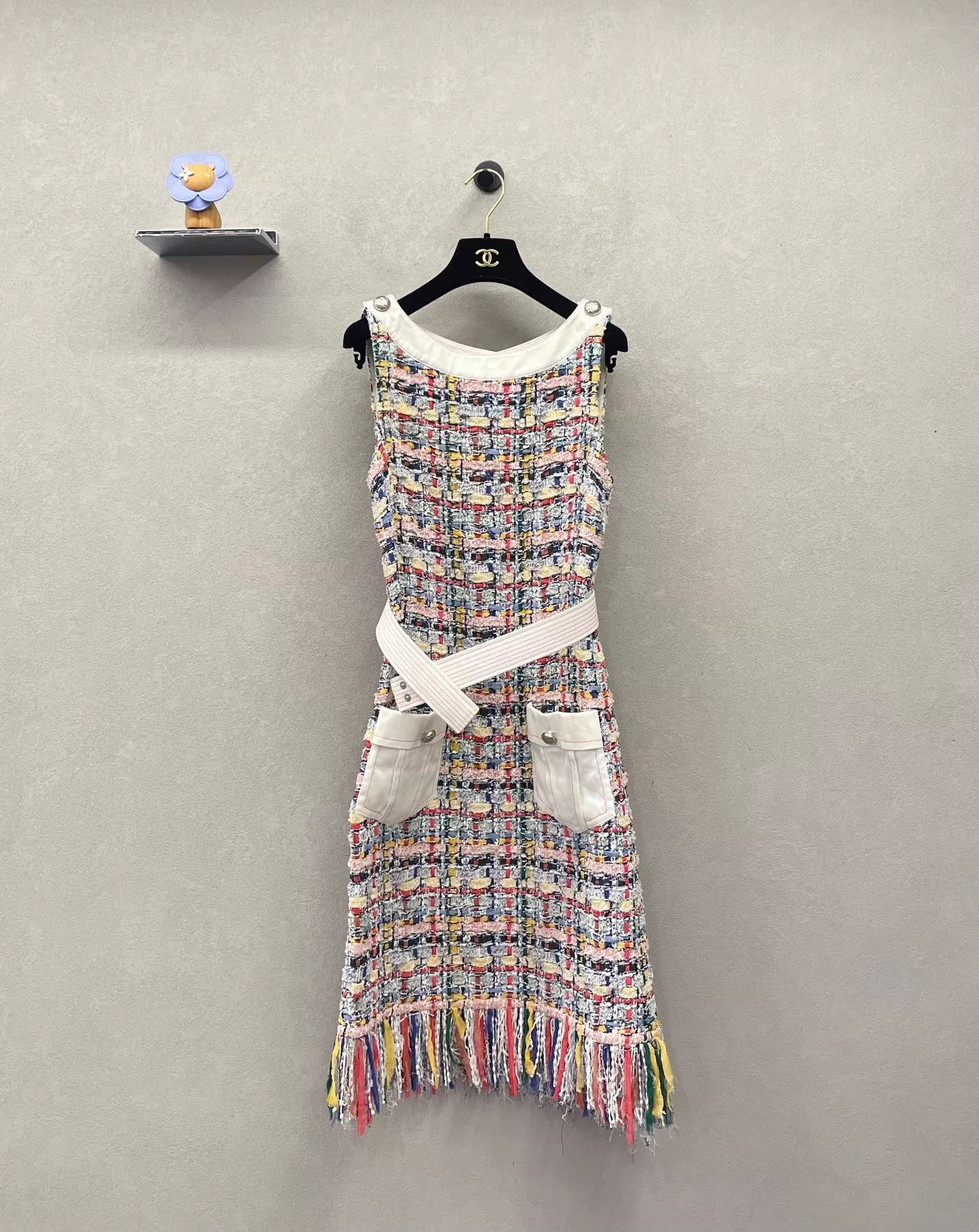 Chanel Chanel Runway Star Tassel Colorful Tweed Dress Size XS / US 0-2 / IT 36-38 - 1 Thumbnail