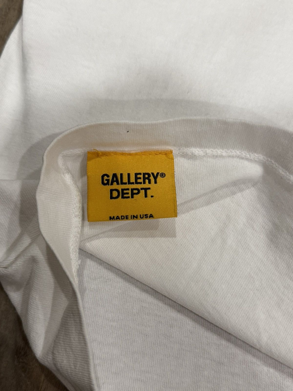Gallery Dept. RARE Gallery Dept Souvenir Logo White Tee Hollywood Size US XL / EU 56 / 4 - 8 Thumbnail
