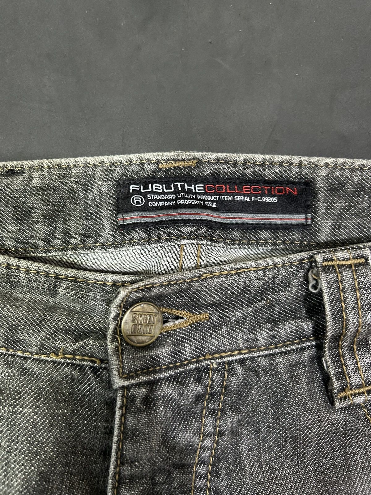 JNCO × Vintage Vintage Fubu Big Rig Denim Baggy Jeans Size US 41 - 4 Thumbnail