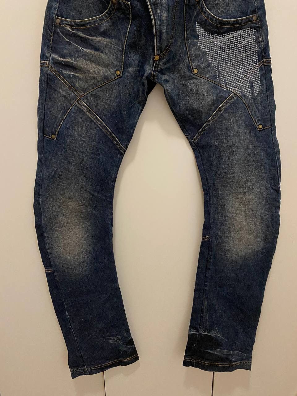 Grailed Archive Bray Jeans Detroit skeleton hands Denim Size US 31 - 2 Thumbnail