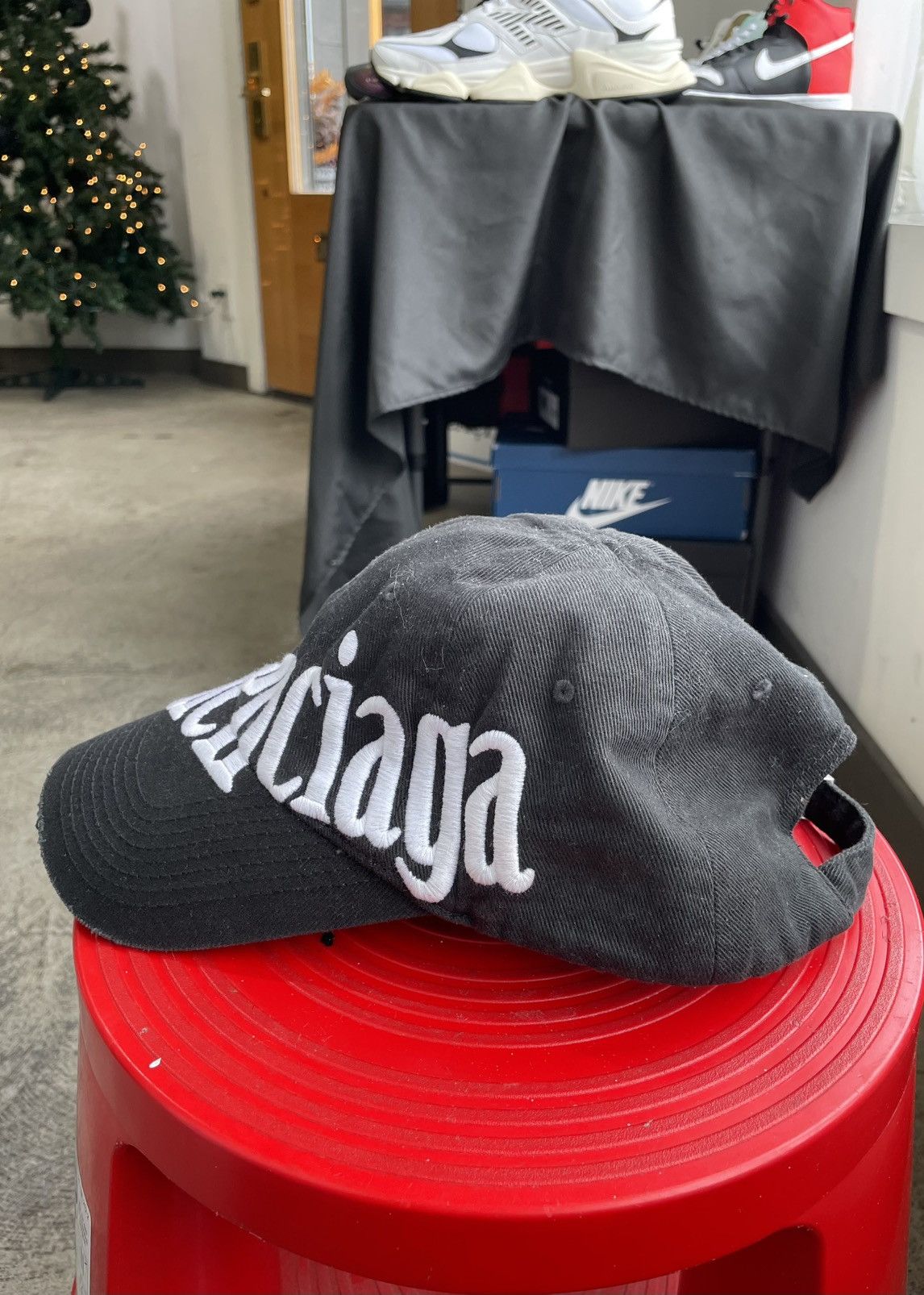 Balenciaga Balenciaga Women's Diagonal Baseball Cap Size ONE SIZE - 2 Thumbnail
