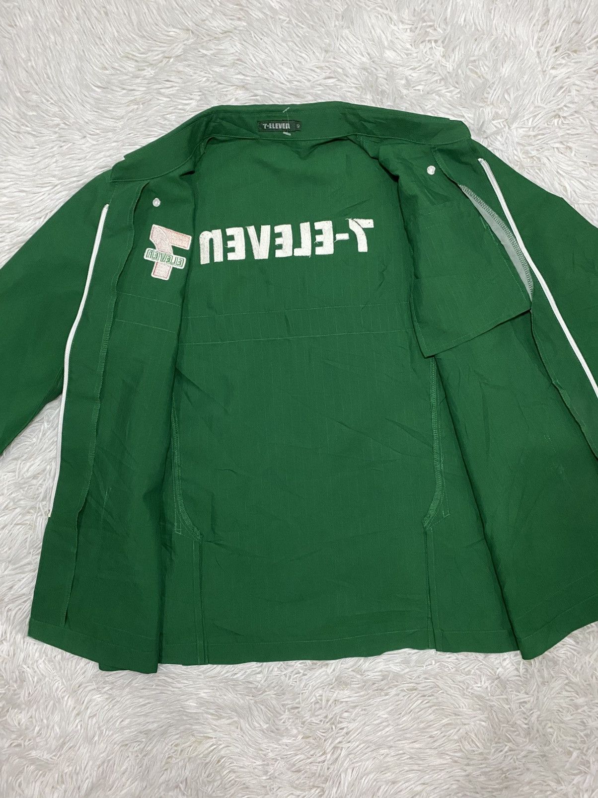 Japanese Brand × Vintage Vintage 7 Eleven Workers Jacket Size US XS / EU 42 / 0 - 5 Thumbnail