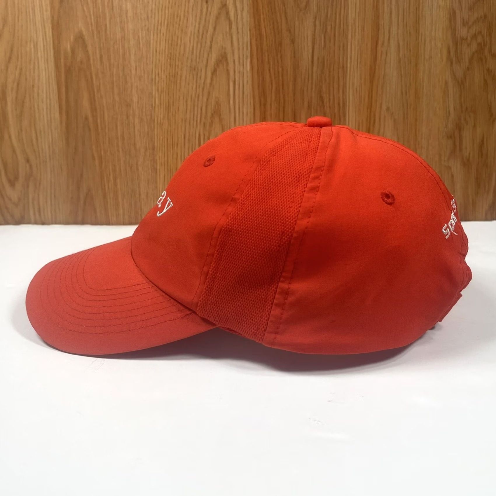 Sony Sony Ericsson Open Baseball Hat Cap Adult Adjustable StrapBack Red Polyester Size ONE SIZE - 4 Thumbnail