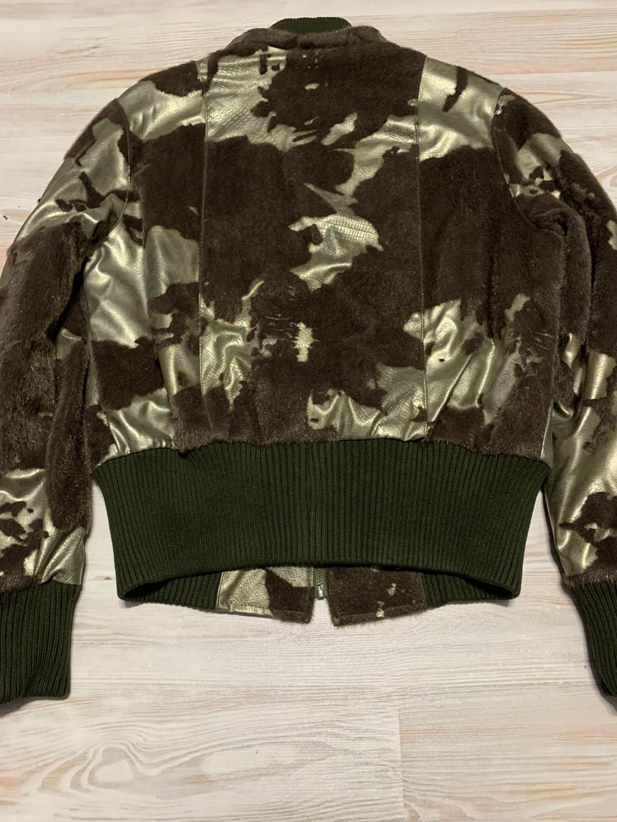 If Six Was Nine × Vintage Avantgarde bomber jacket with mini fur Size M / US 6-8 / IT 42-44 - 12 Thumbnail