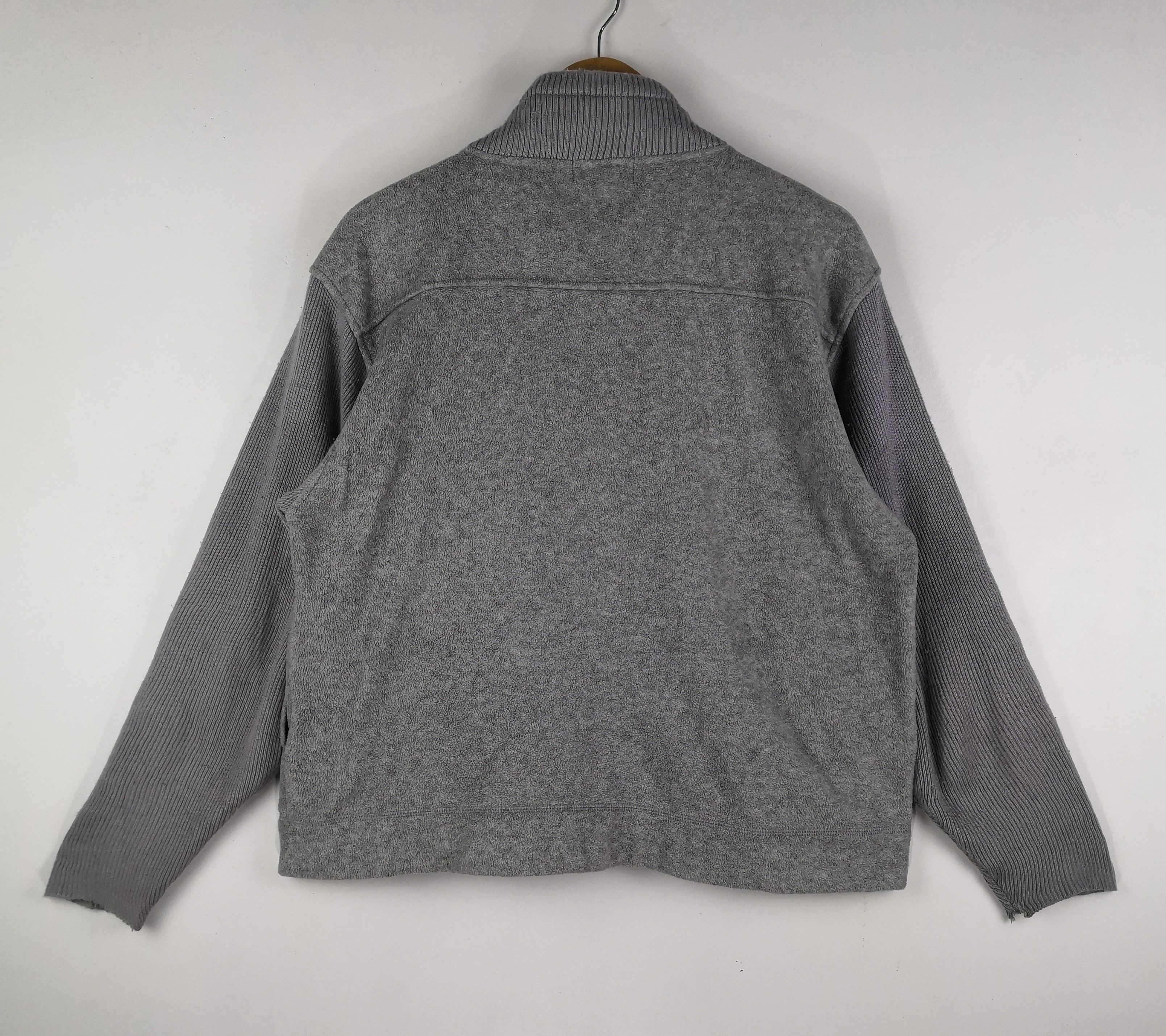 Kansai Yamamoto Vintage Kansai Yamamoto Homme Sweater Zipper Fleece Size US M / EU 48-50 / 2 - 3 Thumbnail