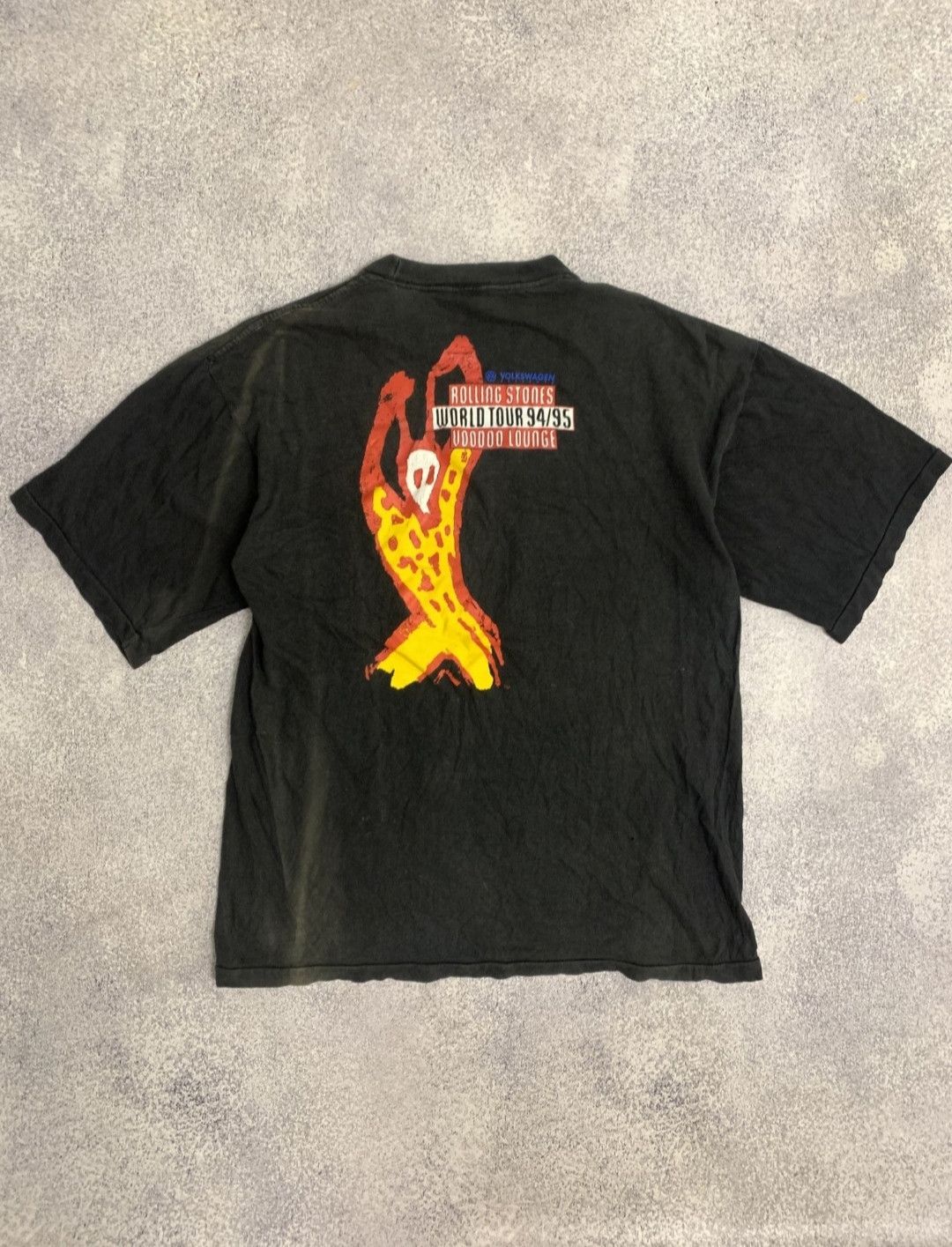 Band Tees Vintage Rolling Stones 1995 Voodoo tour t-shirt Size US XL / EU 56 / 4 - 4 Thumbnail