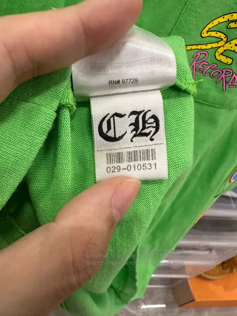 Chrome Hearts CHROME HEARTS Size XL Mattyboy graffiti Apple Green Long Sl Size US XL / EU 56 / 4 - 7 Thumbnail