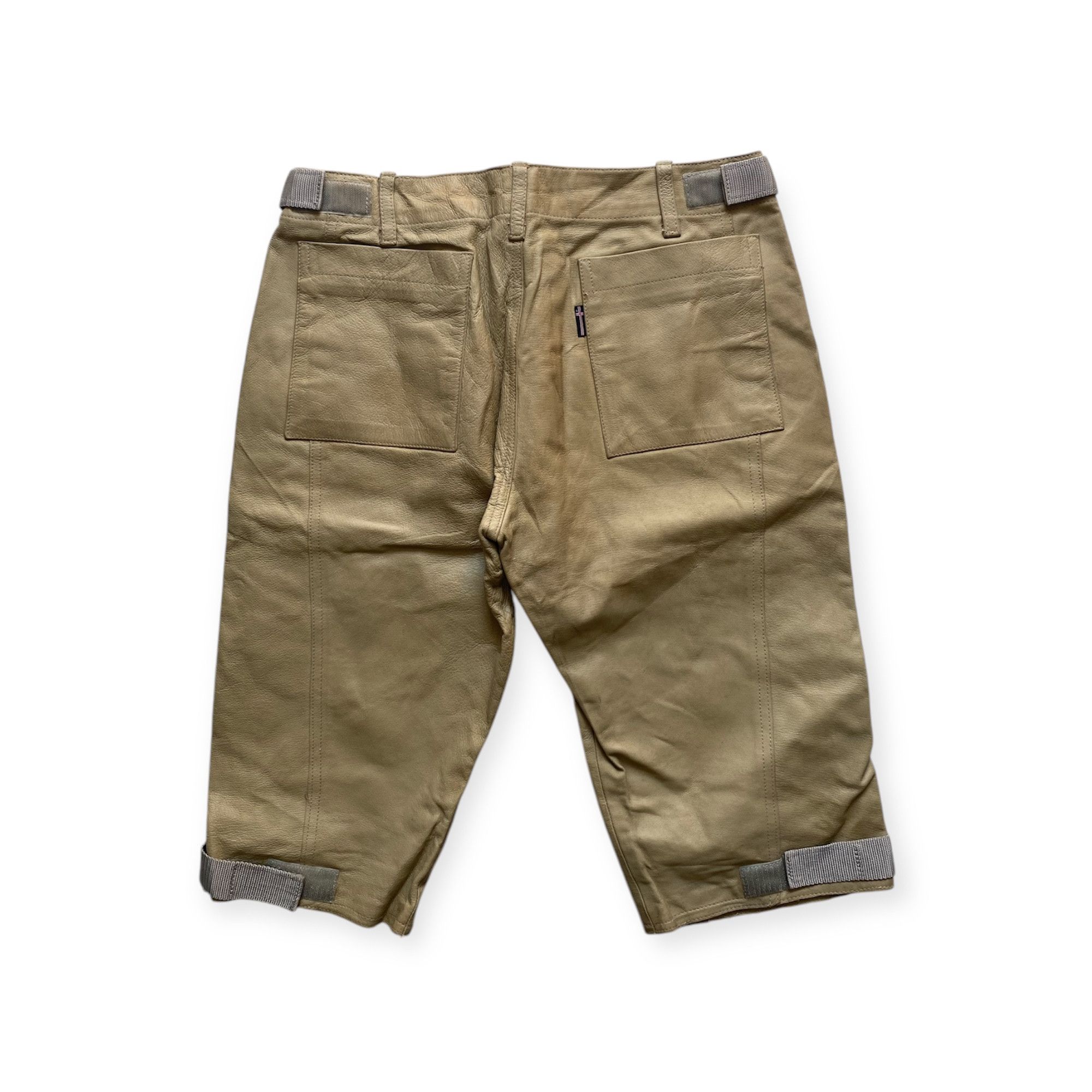 Japanese Brand × PPFM PPFM Leather Short Vtg Size US 30 / EU 46 - 2 Thumbnail