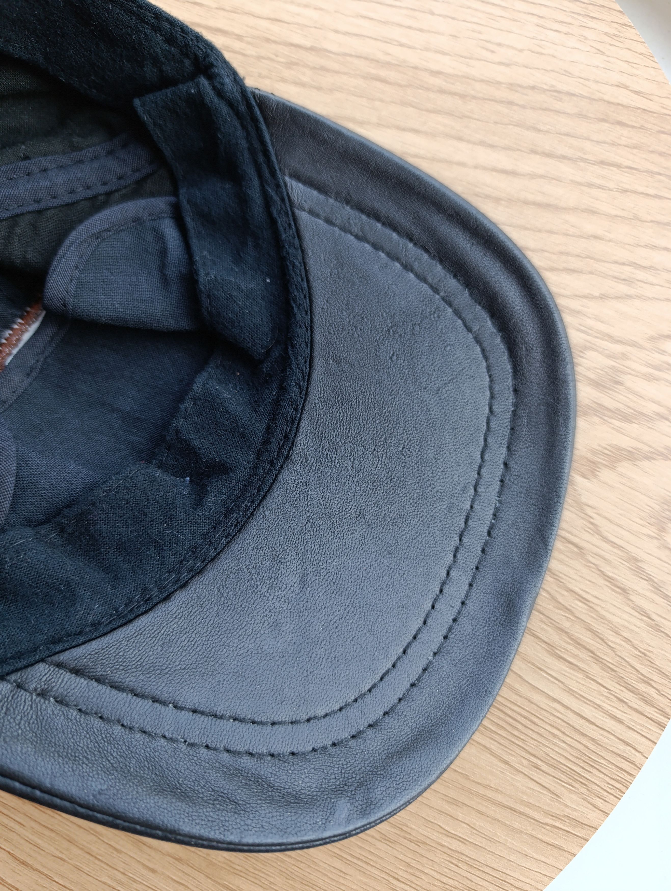 Vintage Morris Garaged leather cap Size ONE SIZE - 11 Thumbnail