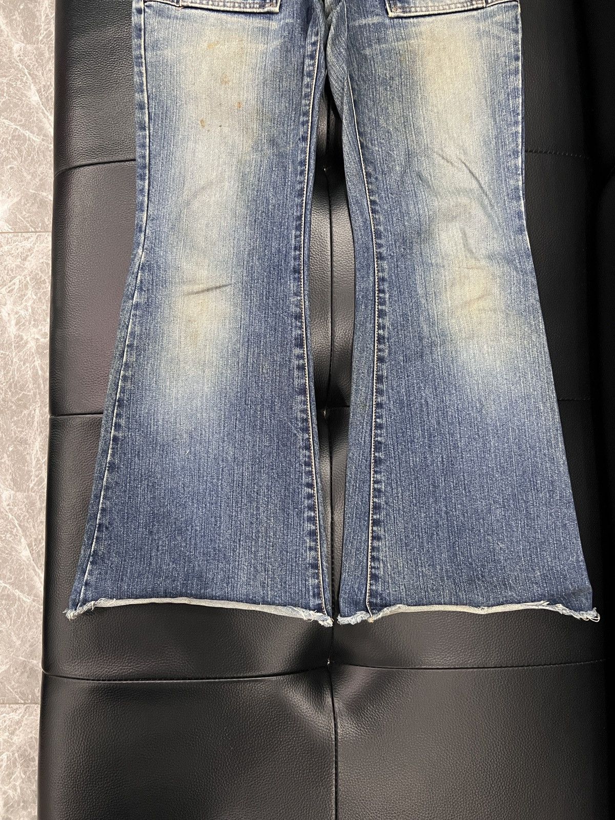 Hysteric Glamour Hysteric Glamour 1990s Flared Denim Jeans Size 24" / US 00 / IT 34 - 5 Thumbnail