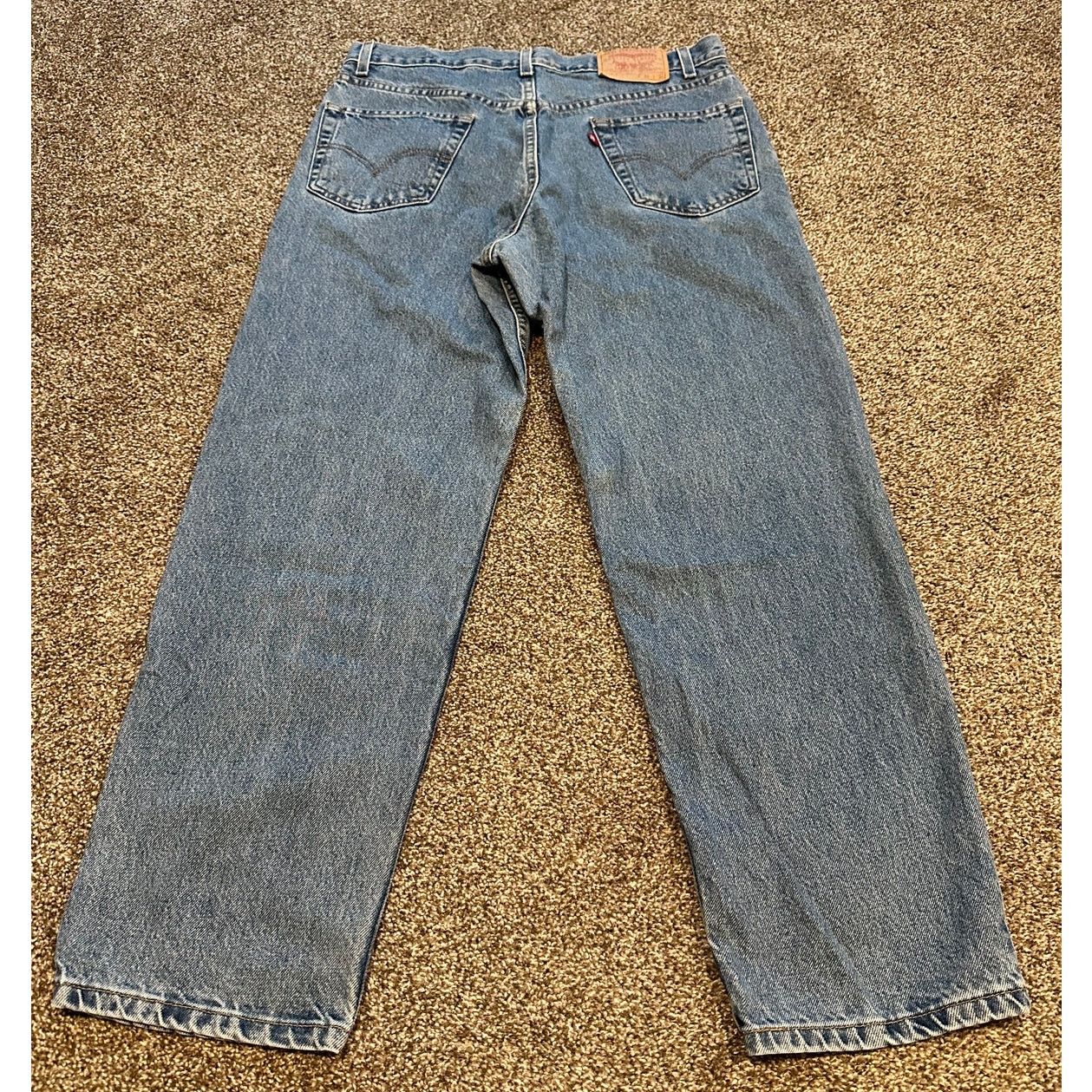 Levi's 2002 Vintage Levis Relaxed Straight Leg Size US 34 / EU 50 - 7 Thumbnail