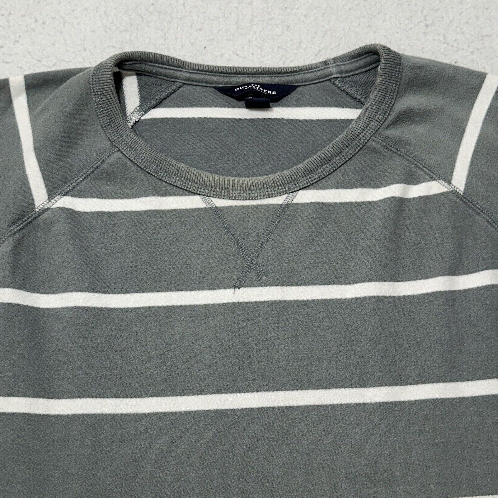 Lands' End The Outfitters Lands' End XL Sweater Gray Striped Pullover Size US XL / EU 56 / 4 - 2 Thumbnail