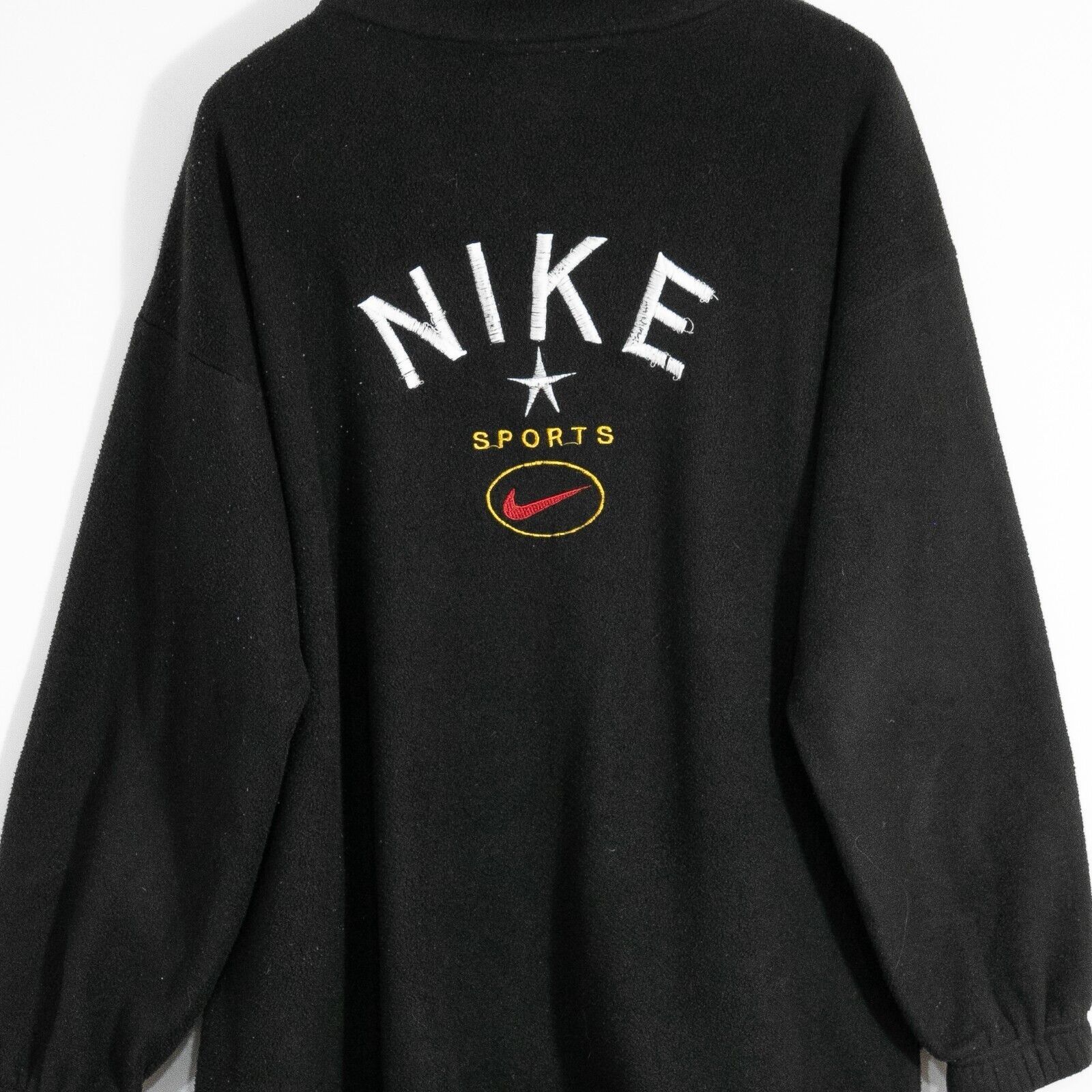 Nike Nike 80s Nike Quarter Zip Fleece Sweater Mens XL Distressed Size US XL / EU 56 / 4 - 8 Thumbnail