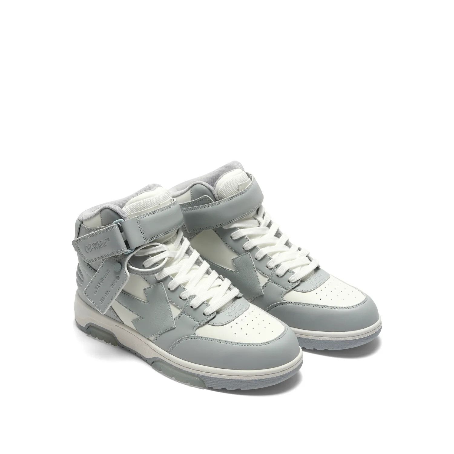 Off-White o1mris0824 Sneaker in White & Grey Size US 6 / EU 39 - 2 Thumbnail