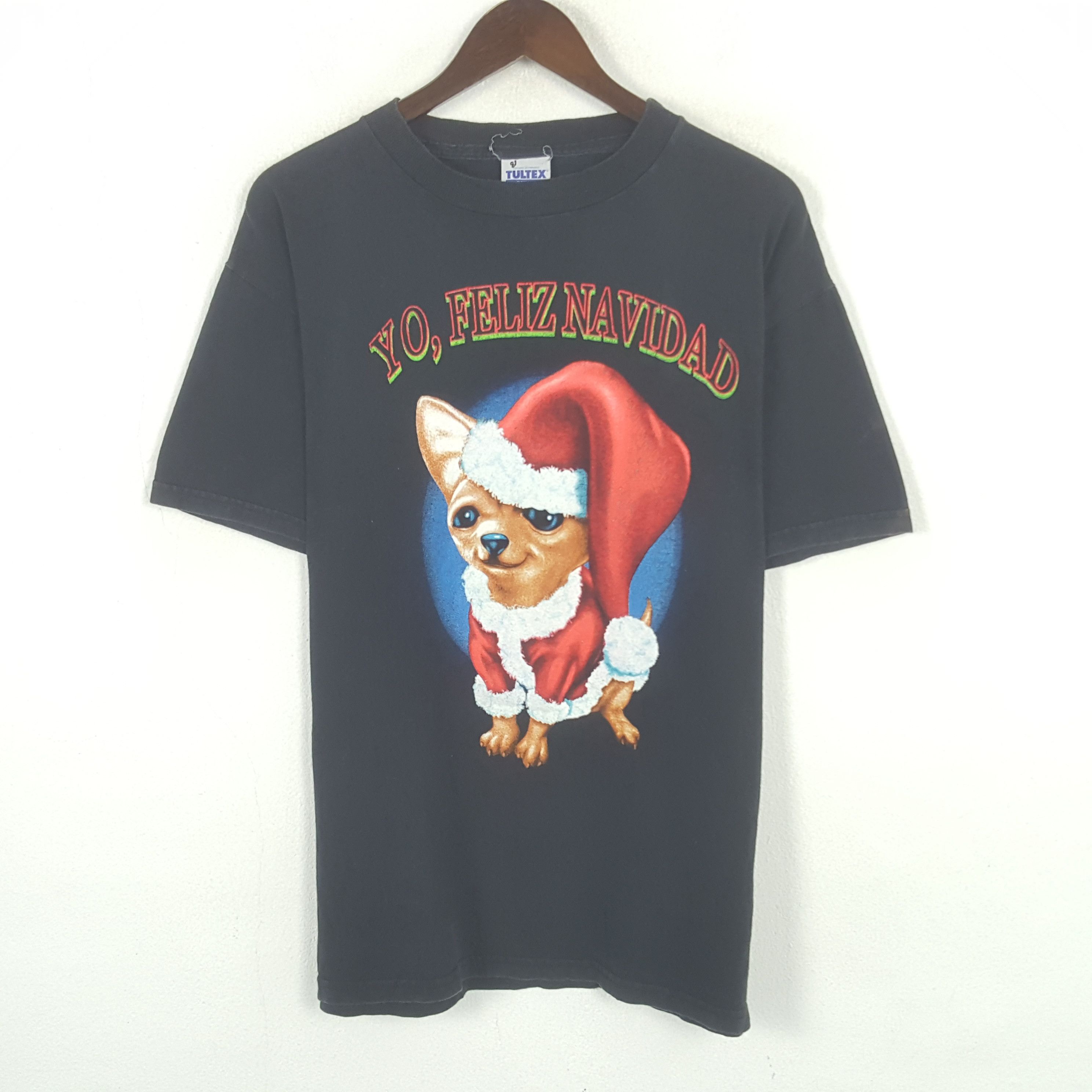 Other Vintage Taco Bell Dog Yo Feliz Navidad Tshirt Size US M / EU 48-50 / 2 - 1 Thumbnail