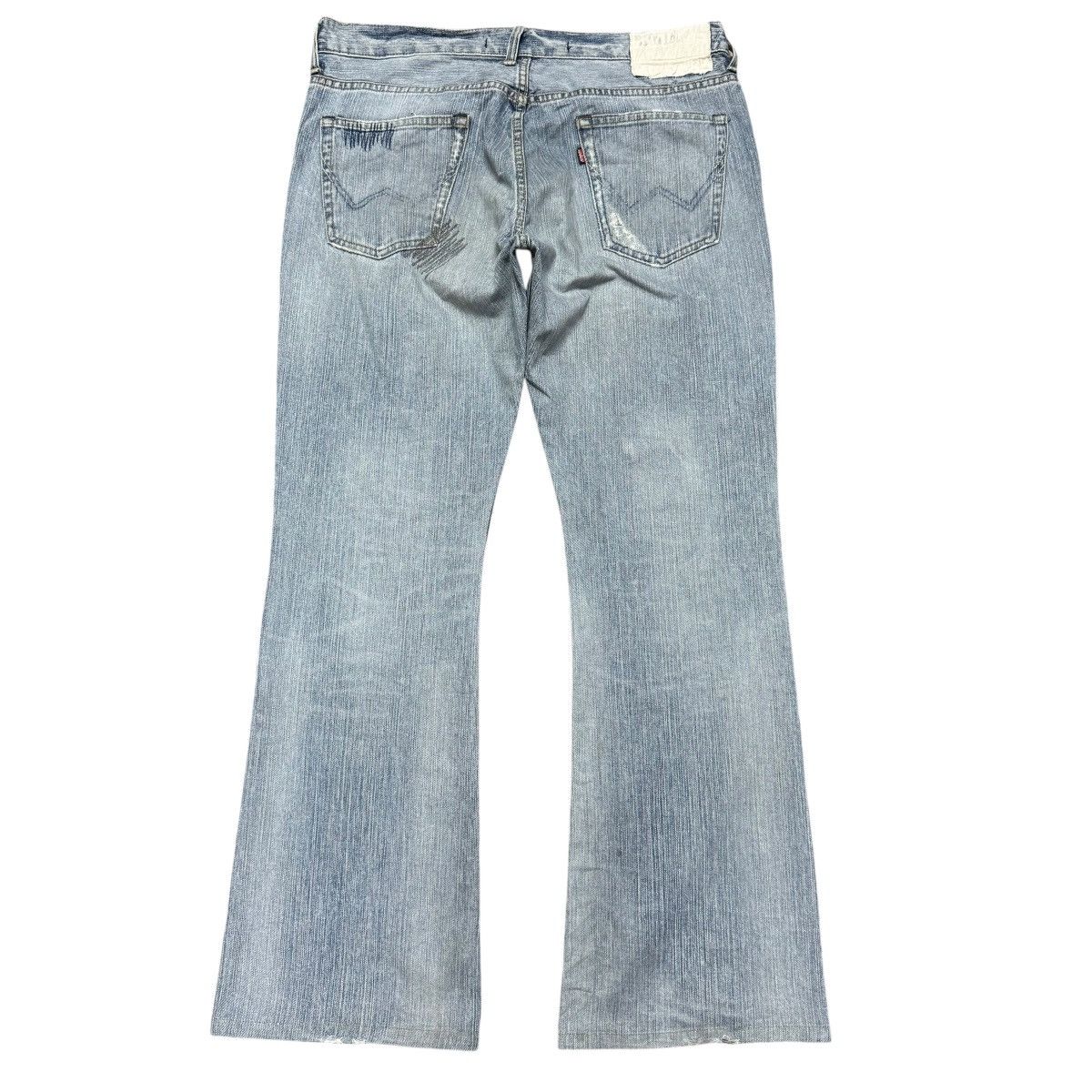 Edwin Exclusive Vintage Model Edwin 401XV Flare Jeans Patchwork Size US 36 / EU 52 - 2 Thumbnail