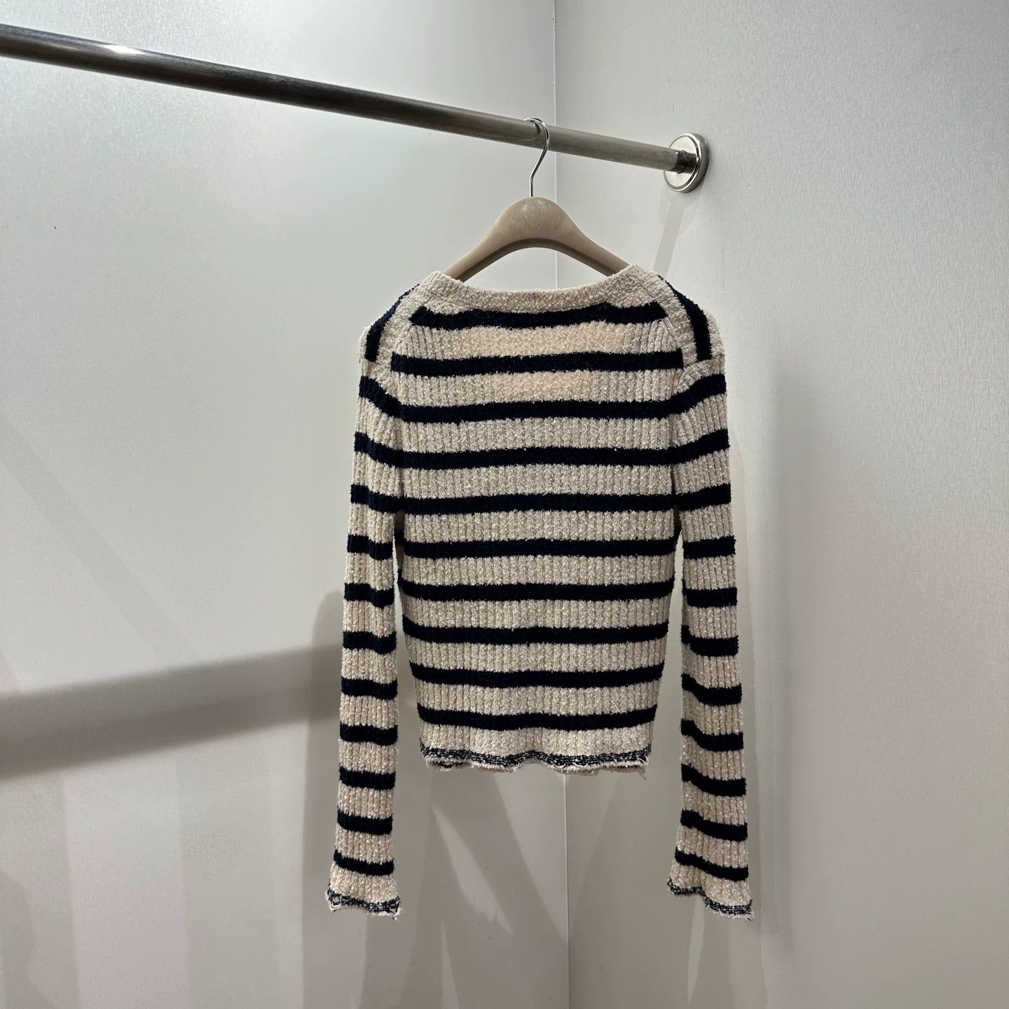 Christian Dior Monsieur Dior mar594 striped anchor knit set 34 Size XS / US 0-2 / IT 36-38 - 2 Thumbnail