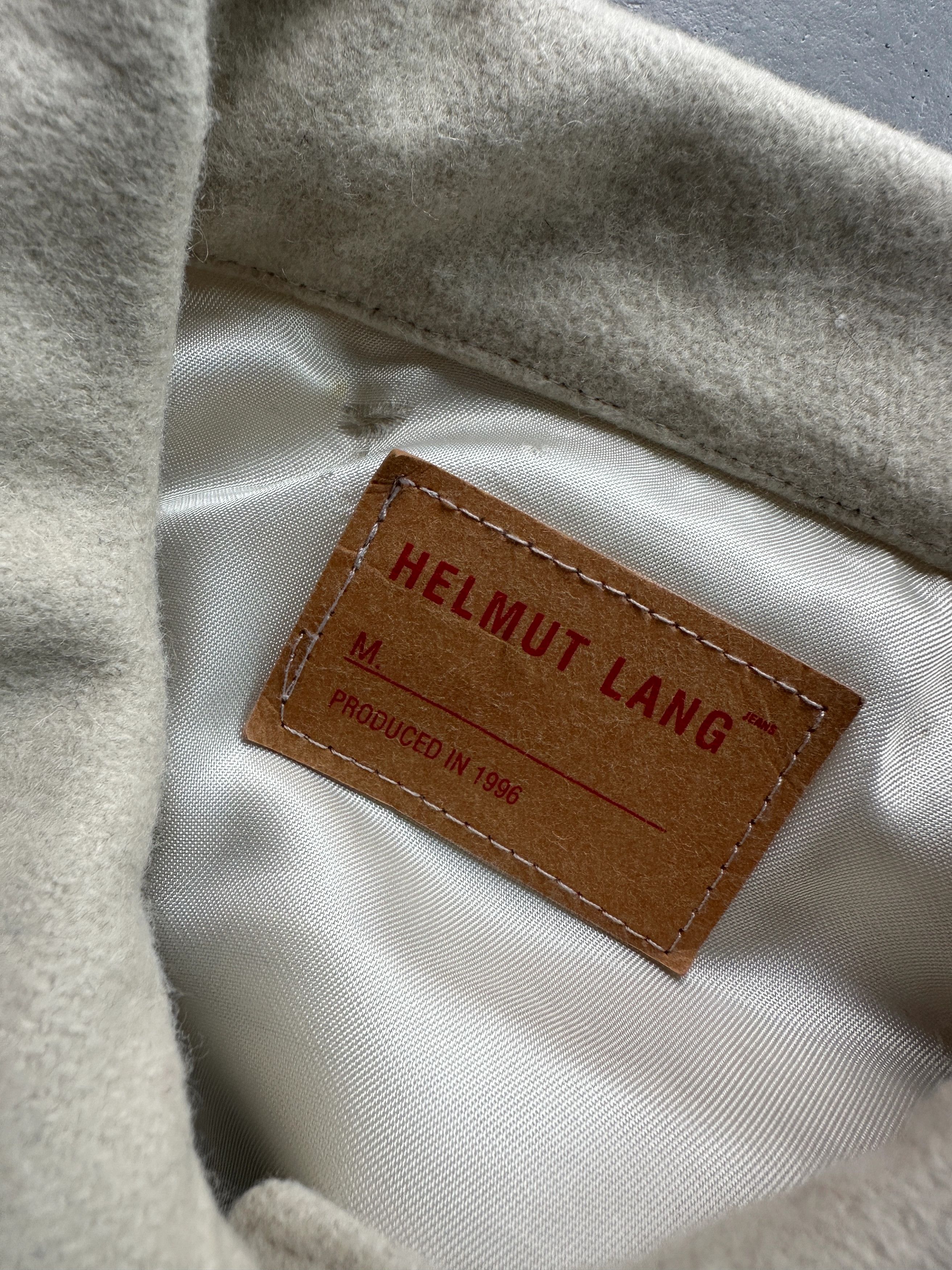 Helmut Lang HELMUT LANG F/W 1996 WOOL 2 POCKET JACKET Size XS / US 0-2 / IT 36-38 - 11 Thumbnail