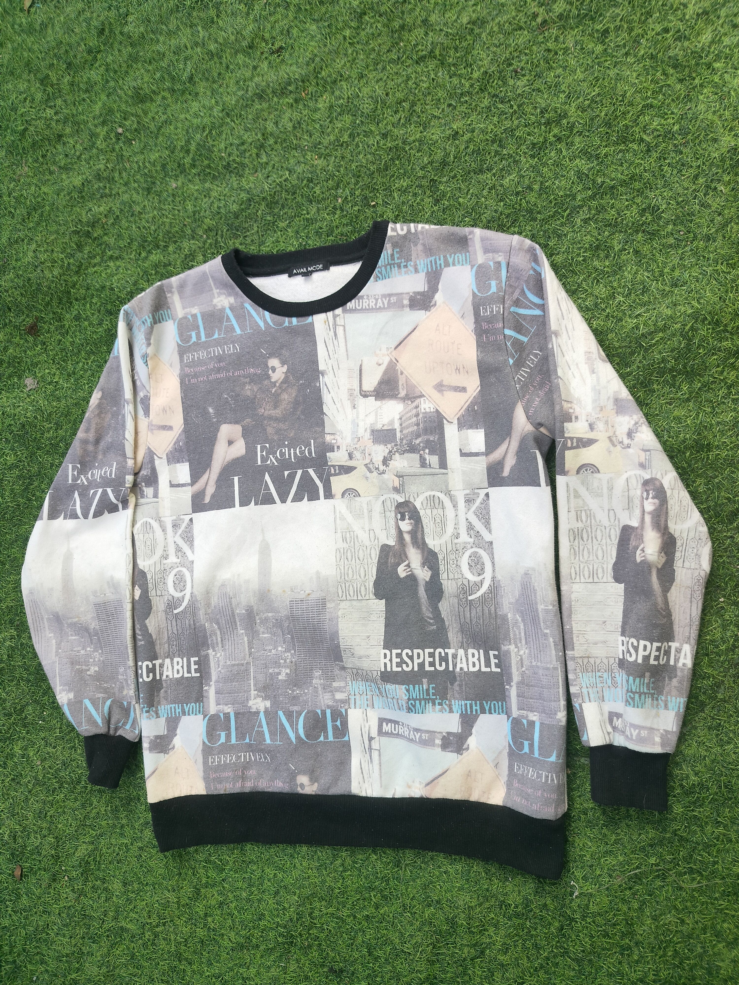 Japanese Brand AVAIL MODE FULLPRINT SWEATSHIRT Size US L / EU 52-54 / 3 - 3 Thumbnail