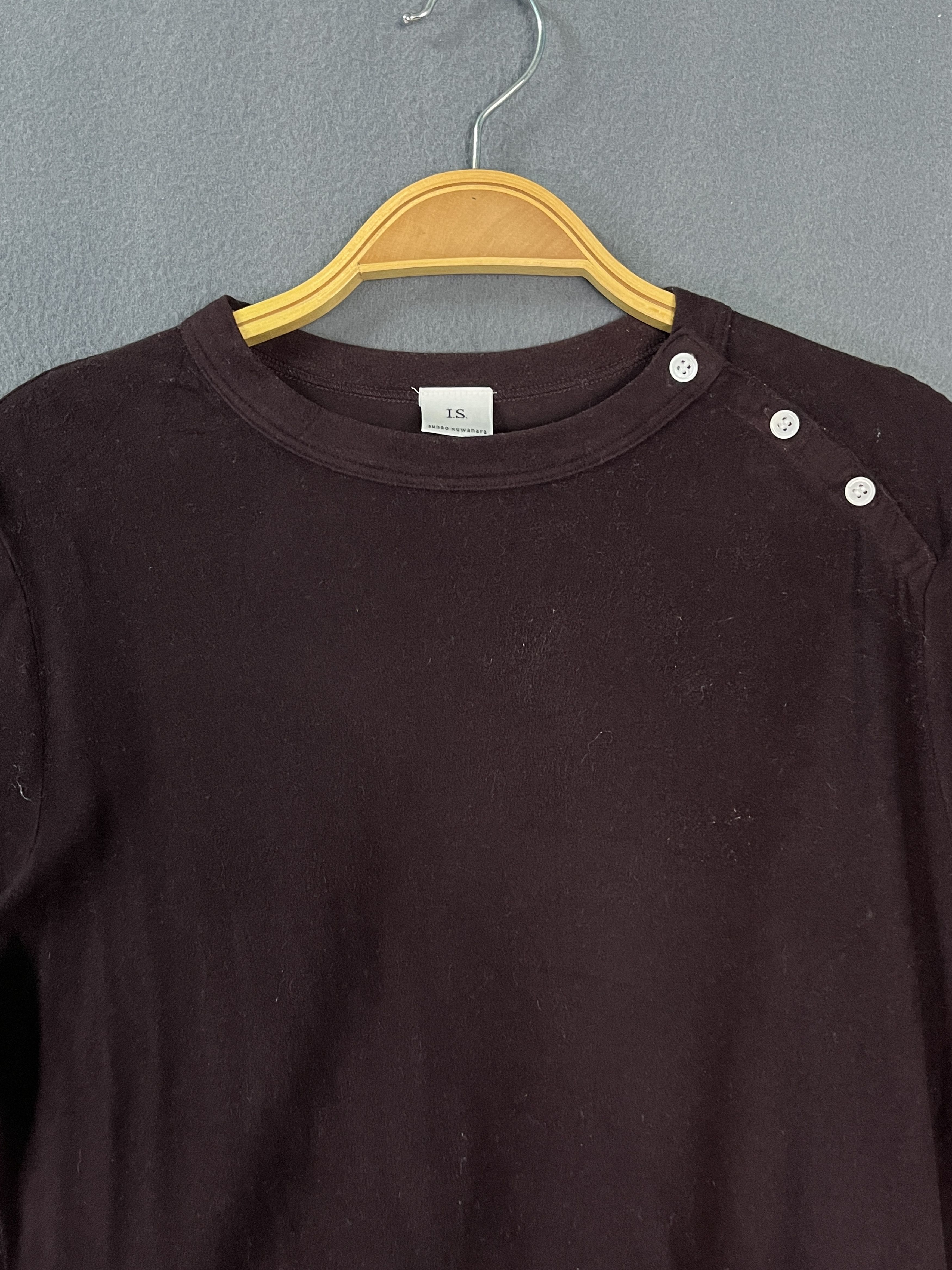 Designer Sunao Kuwahara Short Sleeve Tshirt Size M / US 6-8 / IT 42-44 - 2 Thumbnail
