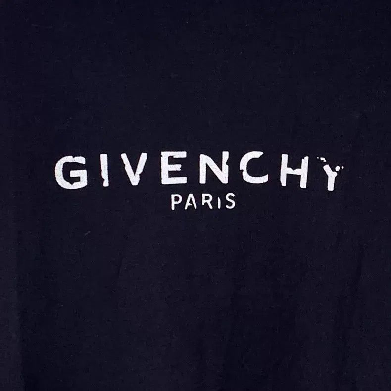Givenchy Givenchy Black Logo Letter Printed Cotton Crew Neck Short- Size US M / EU 48-50 / 2 - 4 Thumbnail