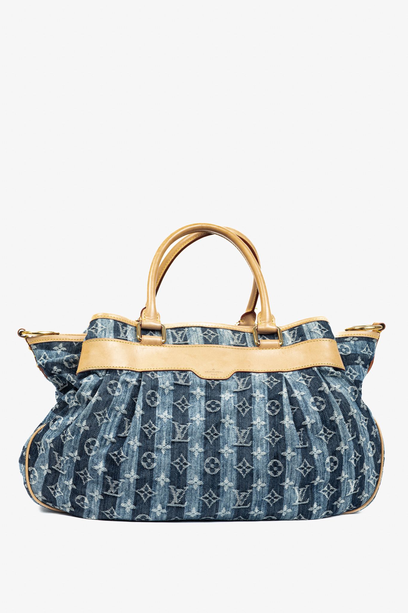 Louis Vuitton Louis Vuitton Cabas Raye GM Monogram Denim Cruise Bag Size ONE SIZE - 4 Thumbnail