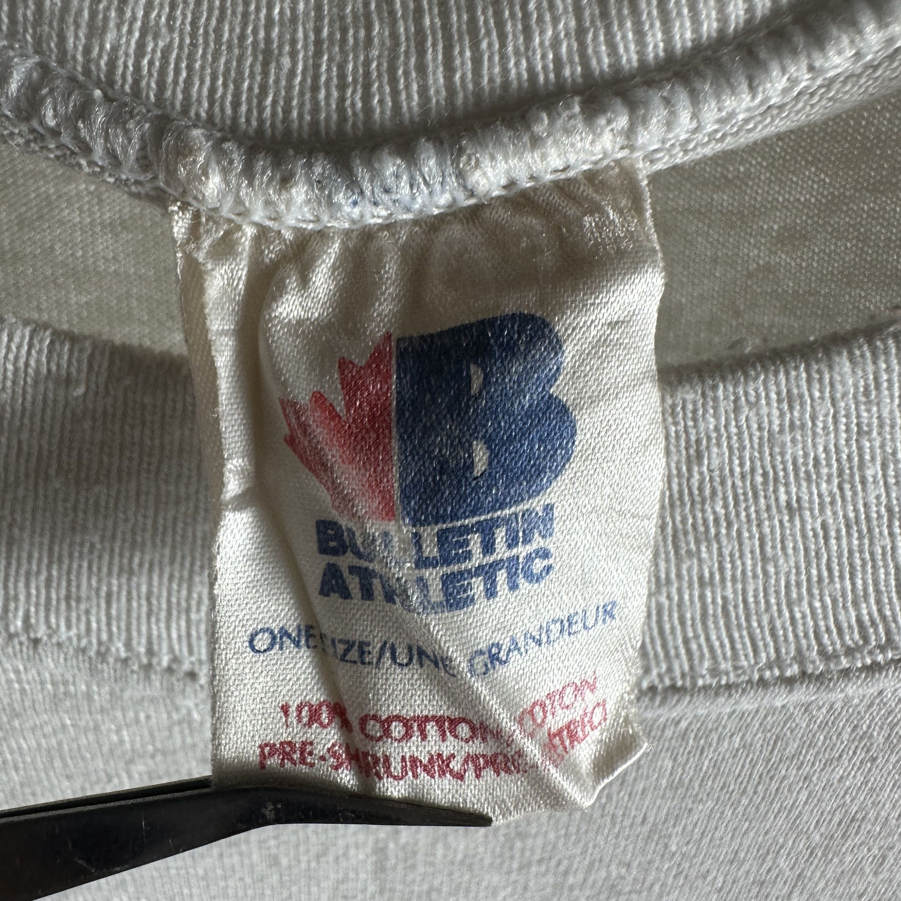 Vintage ​​90s Montreal Canadiens Bulletin Athletic NHL AOP T-shirt Size US XL / EU 56 / 4 - 5 Thumbnail
