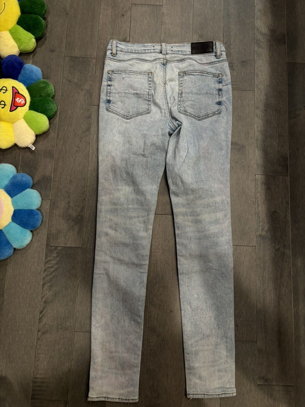 Amiri Amiri MX1 Blue tan patches size 33 Size US 33 - 2 Thumbnail