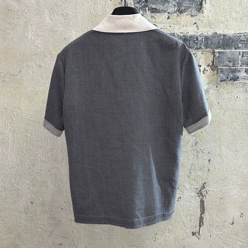 Thom Browne Thom Browne Gray woolen short sleeves Size XS / US 0-2 / IT 36-38 - 2 Thumbnail