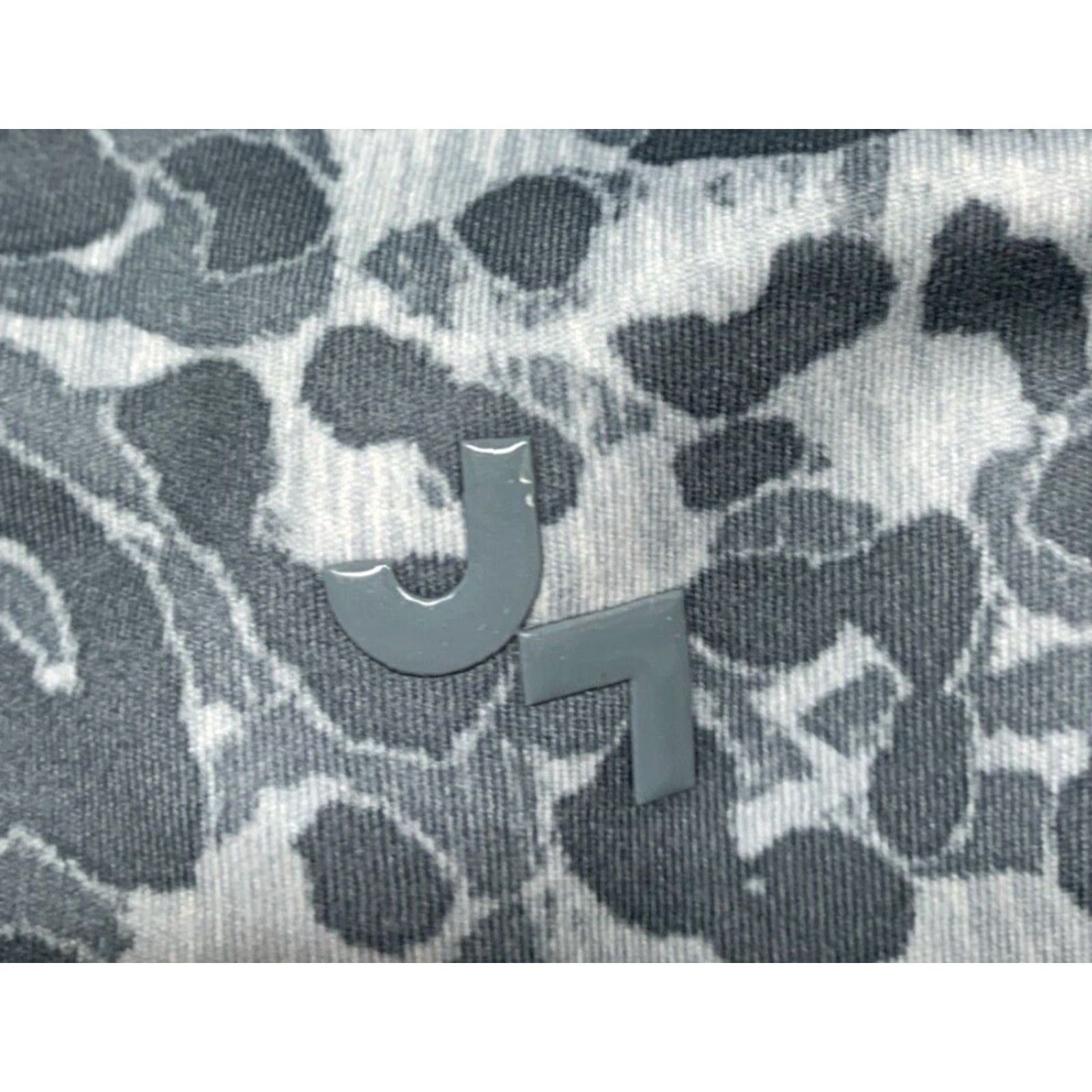 Vintage JoyLab Leggings Women’s M High Rise Hidden Key Pocket Chita Print Teal Green Size 32" / US 10 / IT 46 - 7 Thumbnail