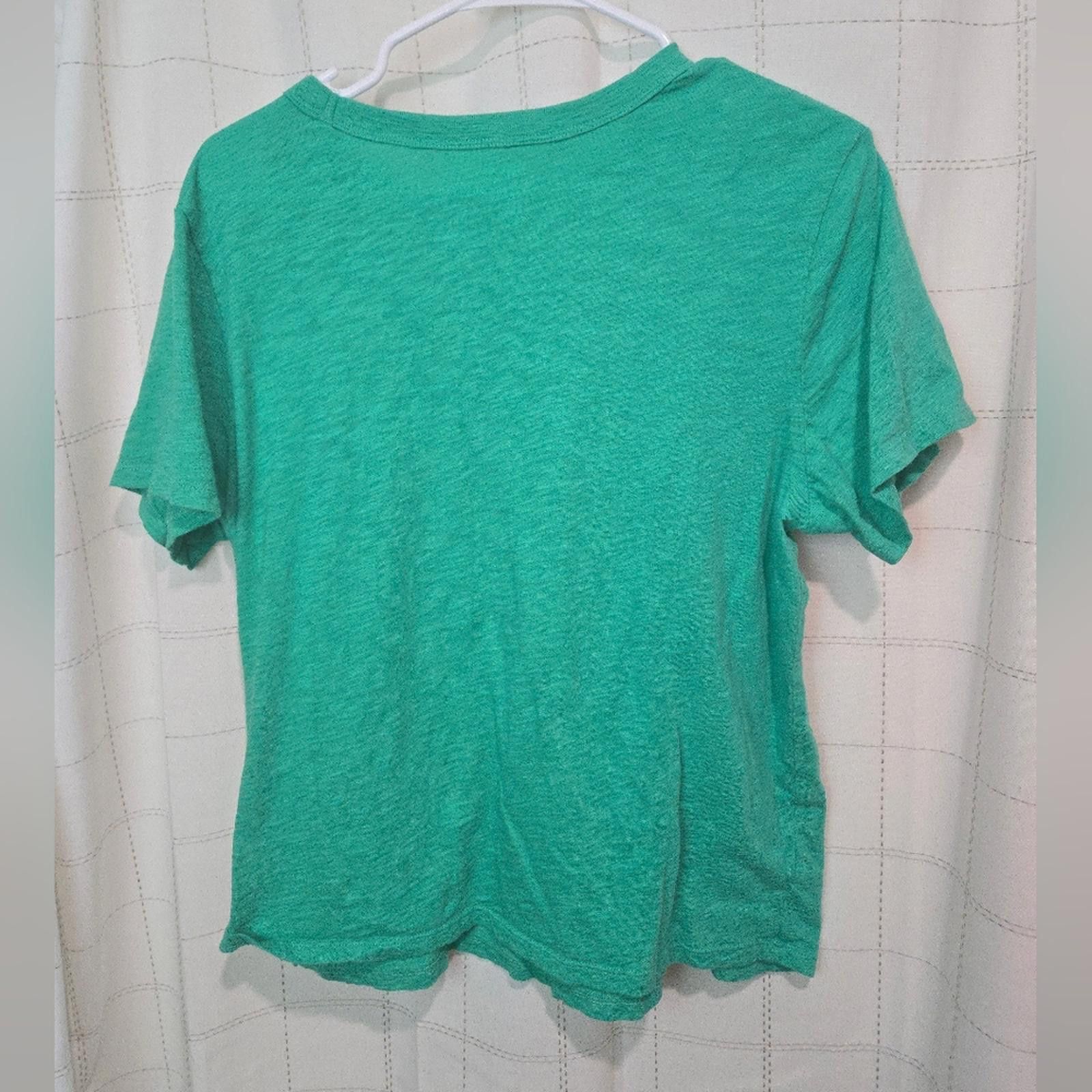 Old Navy Old Navy Sea Green Tee Size L / US 10 / IT 46 - 3 Thumbnail