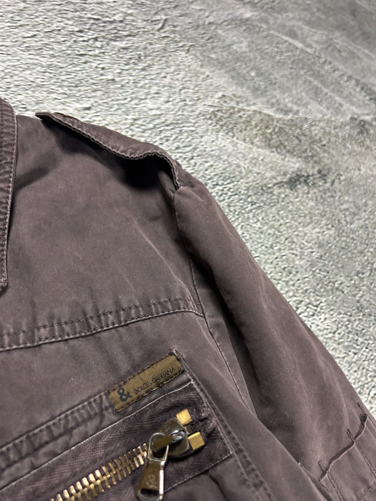 Dolce & Gabbana Dolce & Gabbana coat vintage utility miltary brown Y2K Size M / US 6-8 / IT 42-44 - 4 Thumbnail
