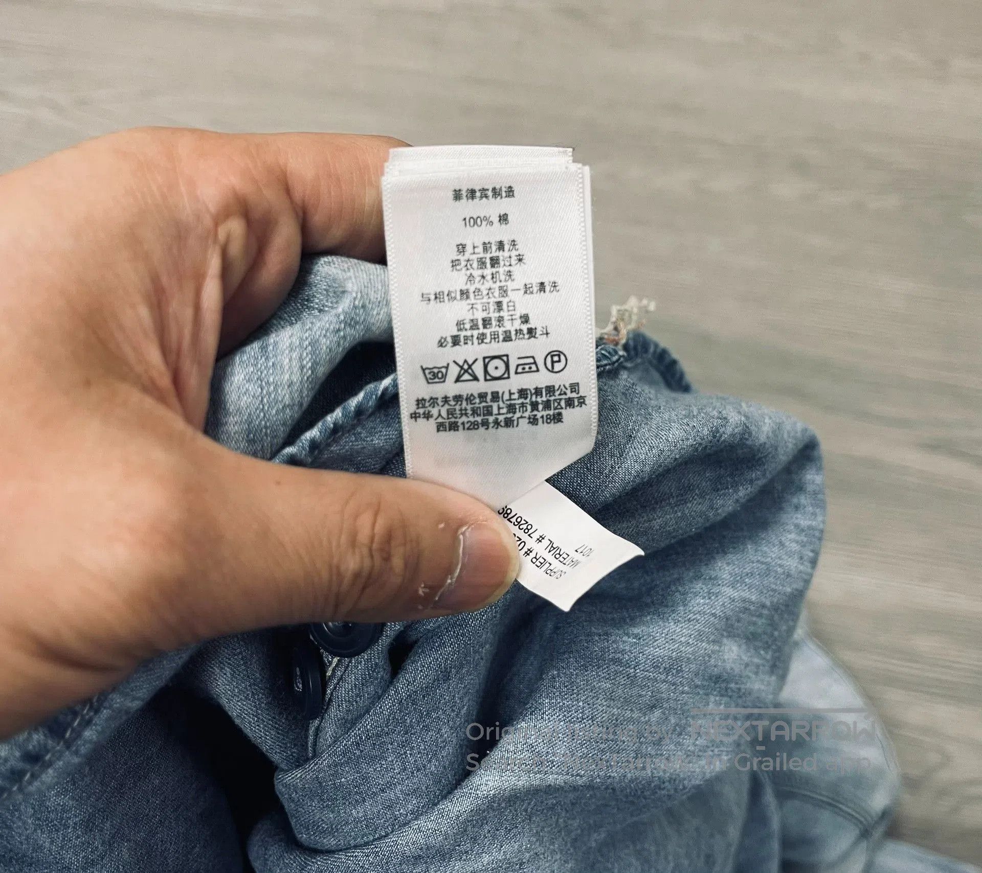 RRL Ralph Lauren RRL Vintage Washed Work Shirt Jacket. Size US M / EU 48-50 / 2 - 8 Thumbnail