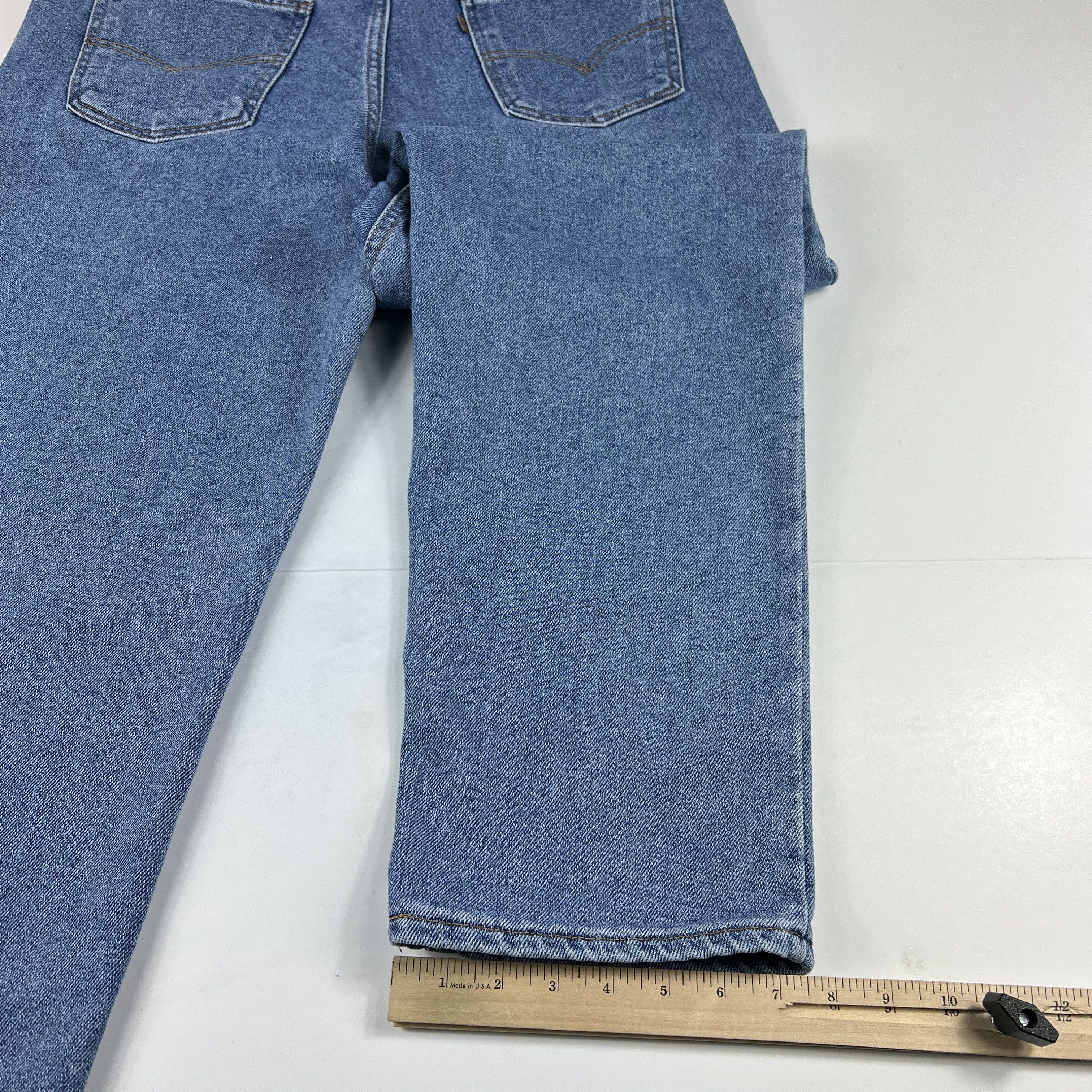 Vintage VTG 90s Levi's Jeans 540 Flex Relaxed Straight Blue Denim Size US 36 / EU 52 - 14 Thumbnail