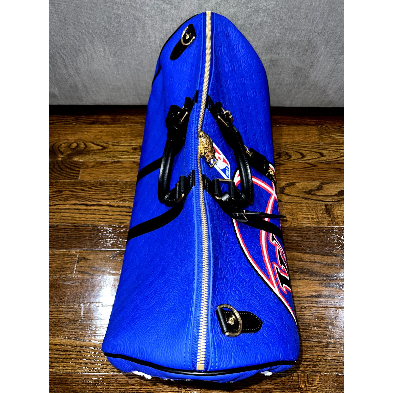 Louis Vuitton Louis Vuitton Keepall Bandouliere NBA Basketball Travel Bag Size ONE SIZE - 8 Thumbnail
