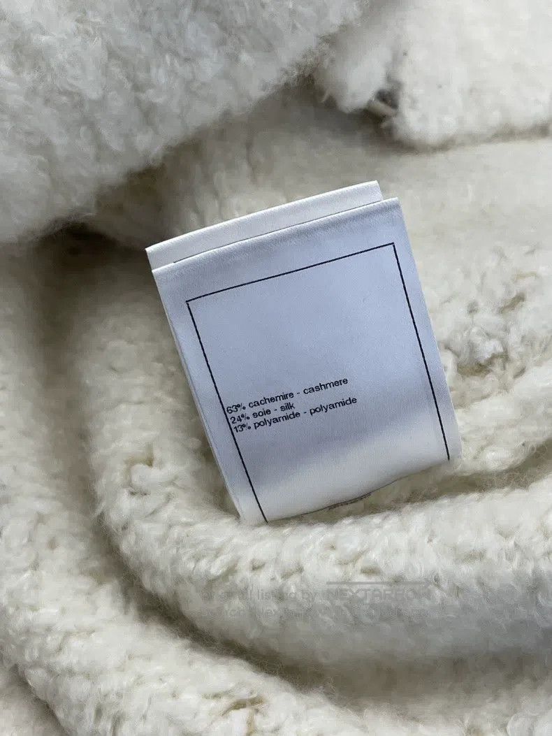 Chanel Chanel Ski series white diamond plaid cashmere zipper jack Size XXS / US 00 / IT 34 - 7 Thumbnail