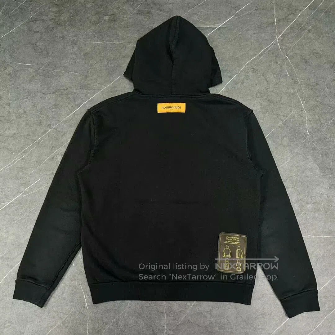 Louis Vuitton louis vuitton black hoodie size L. Size US L / EU 52-54 / 3 - 2 Thumbnail