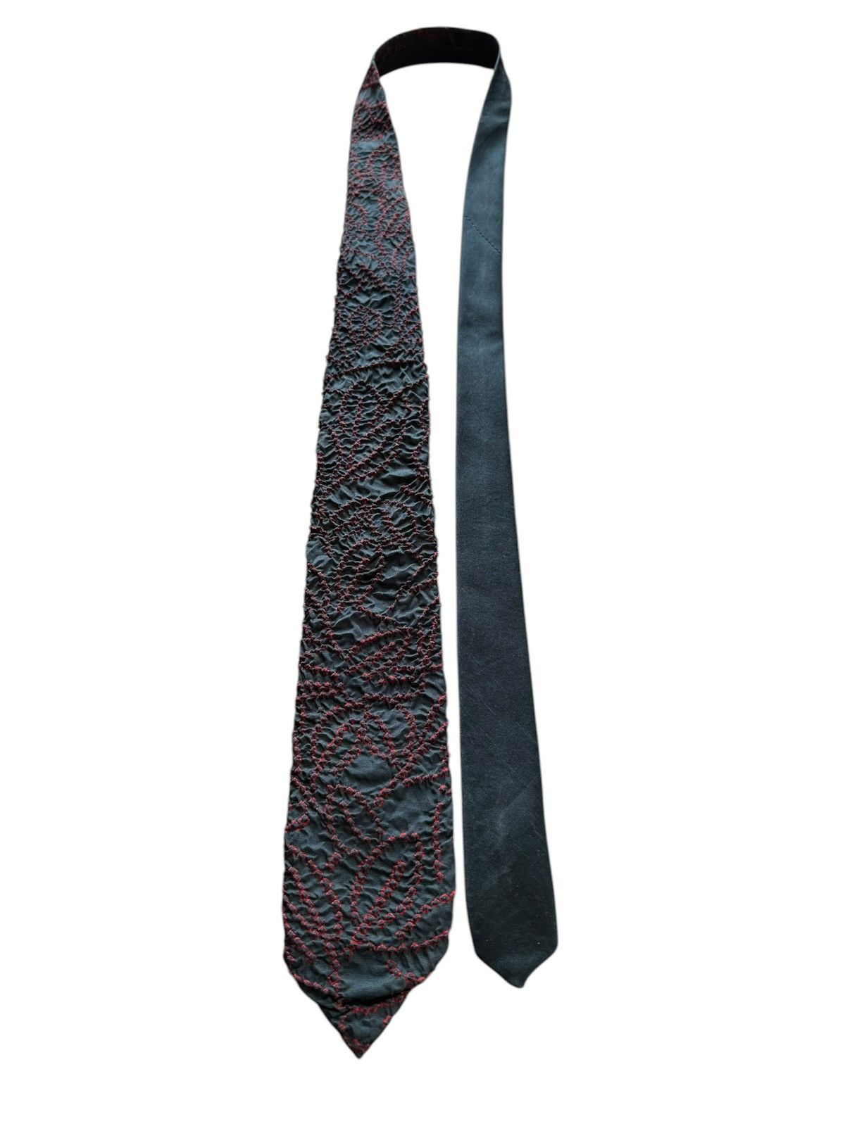 Other Crimson Embers – Korean Vintage Shibori Tie Size ONE SIZE - 6 Thumbnail