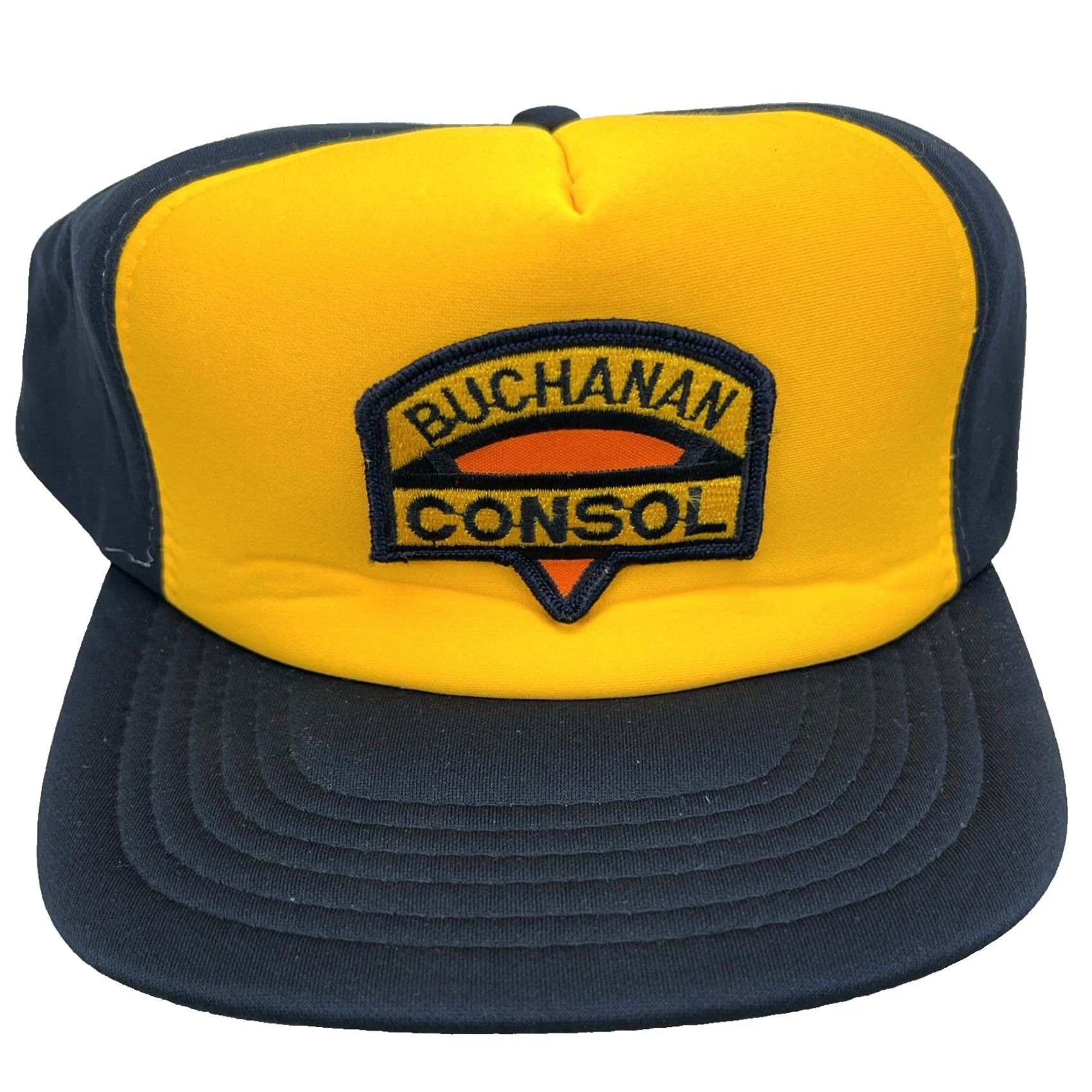 Coal VINTAGE Consol Trucker Hat Cap Snapback USA Coal Mining 90s Buchanan Patch OO31 Size ONE SIZE - 2 Thumbnail