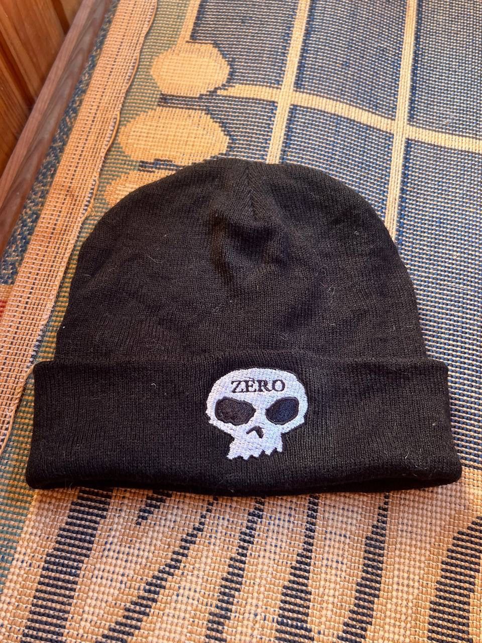 Zero Skateboards Rare Vintage 90s Zero Skateboards Hat USA made Beanie Size ONE SIZE - 1 Thumbnail