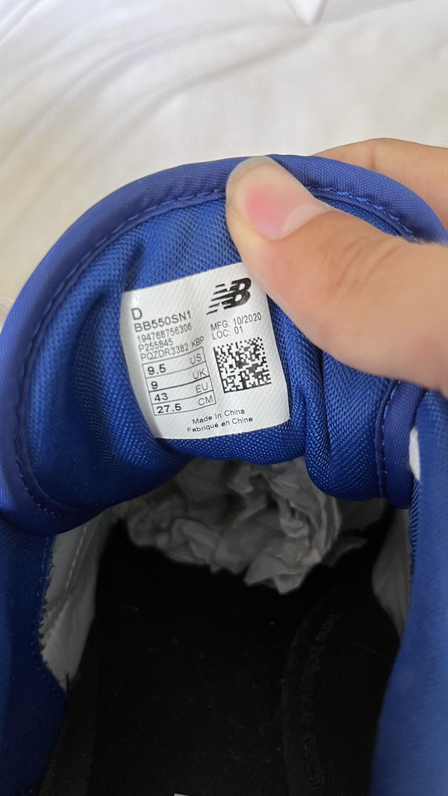 New Balance New balance 550 royal blue Size US 10 / EU 43 - 8 Thumbnail