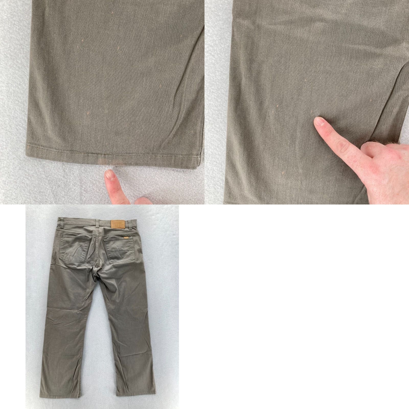 Vintage Fidelity Denim 50-11 5-Pocket Pants Mens 36x30 Straight Leg Havana Twill Stretch Size US 36 / EU 52 - 10 Thumbnail