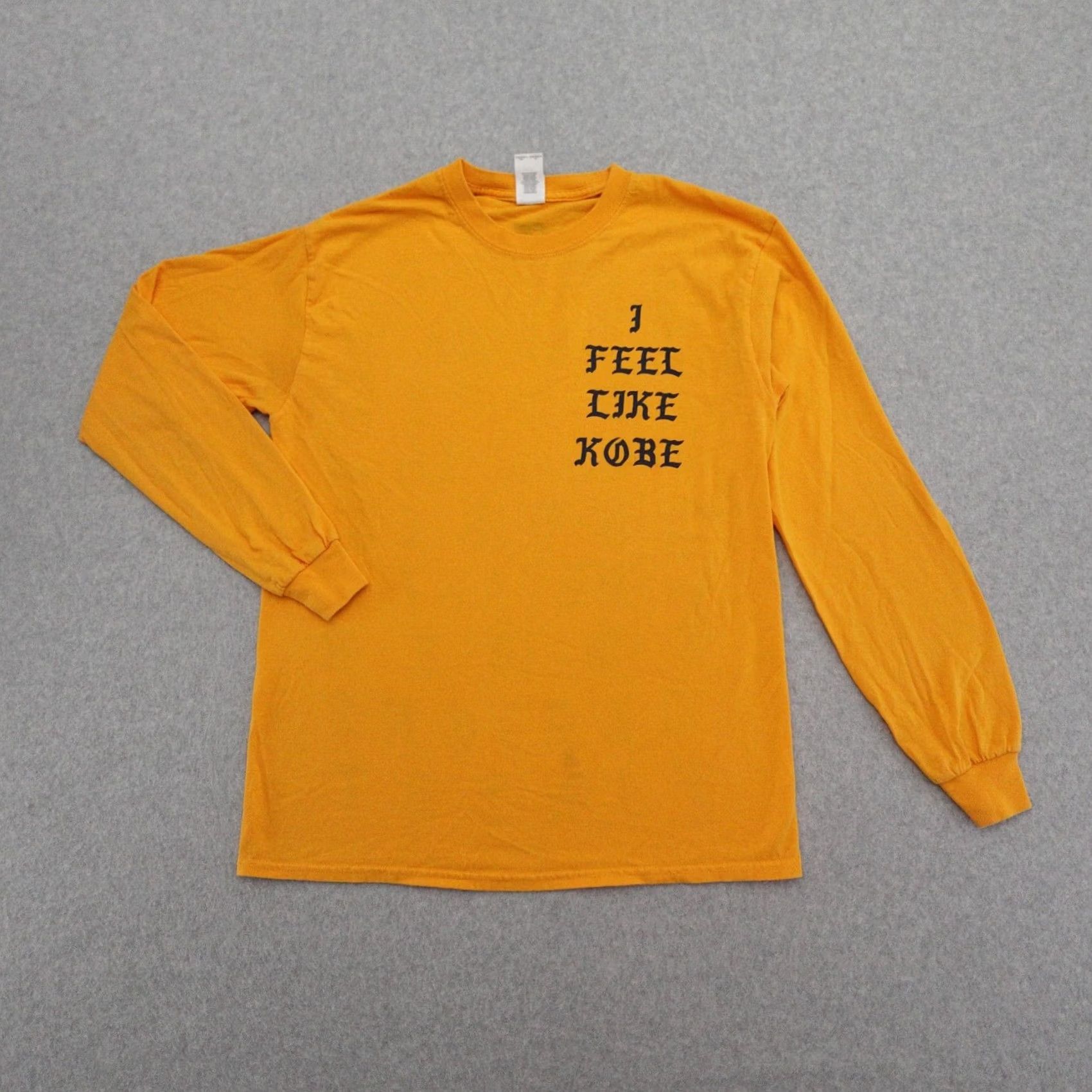Gildan Kanye West I Feel Like Kobe Yeezy Mamba Tshirt Adult Medium Long Sleeve Size US M / EU 48-50 / 2 - 5 Thumbnail