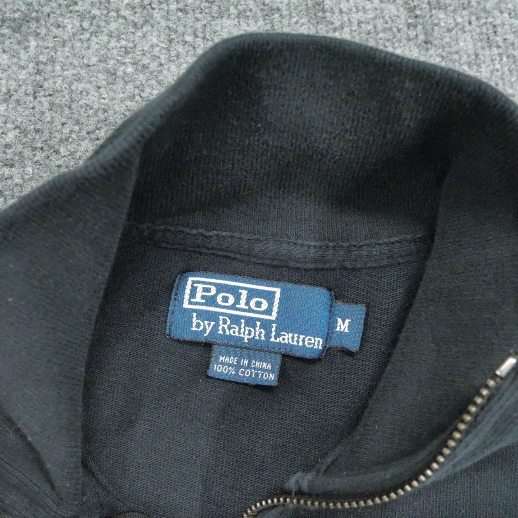 Ralph Lauren Ralph Lauren Sweater Jacket Mens Medium Black Full Zip Jacket Knit Size US XL / EU 56 / 4 - 5 Thumbnail
